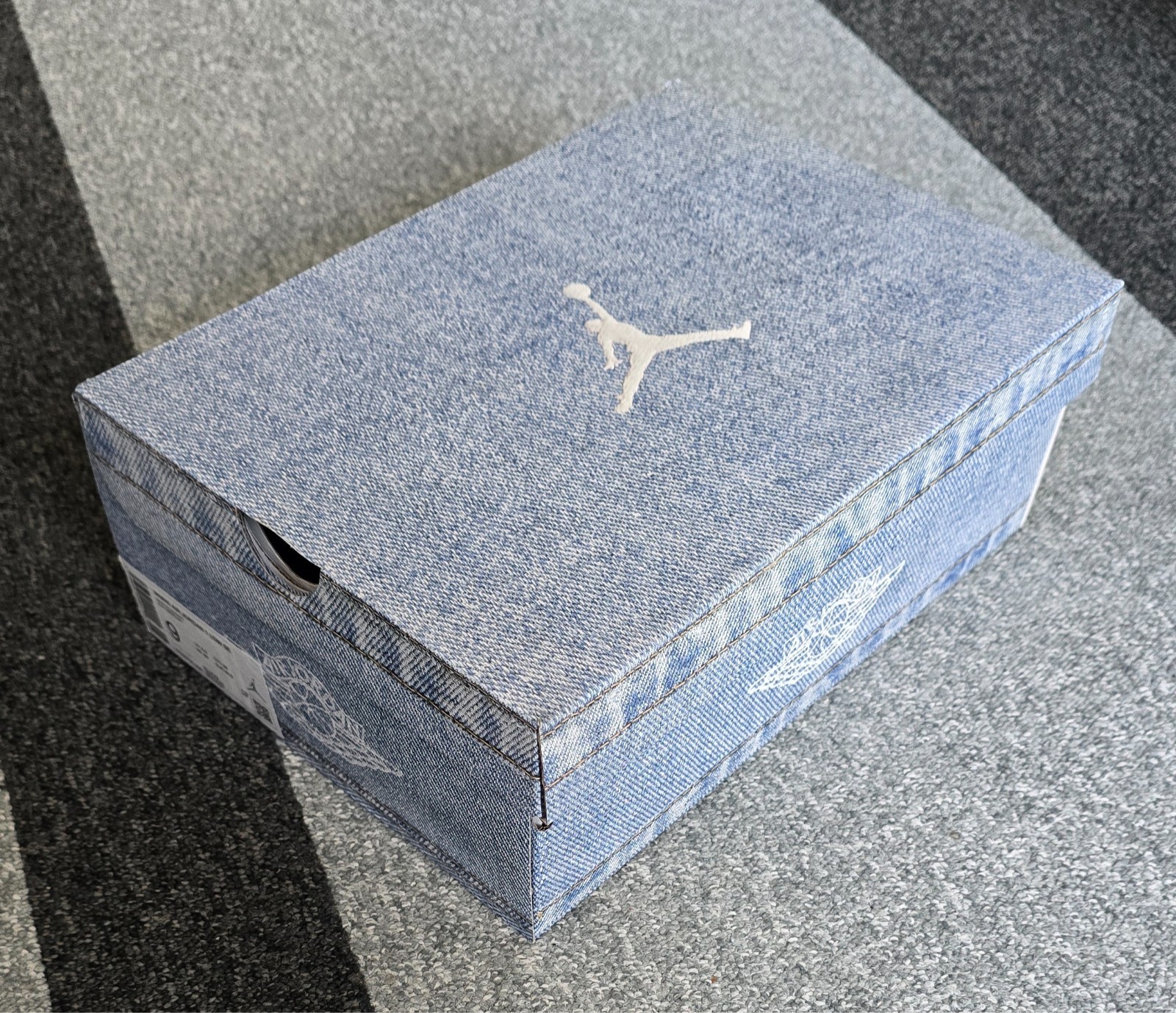 Nike Air Jordan 1 Low SE «Worn Blue» Denim Original Shoe Box (HQ2004-400)