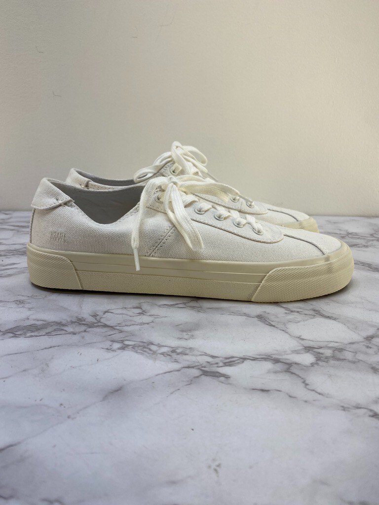 Madewell Sidewalk Low-Top Sneakers in (Re)sourced Canvas, 8.5