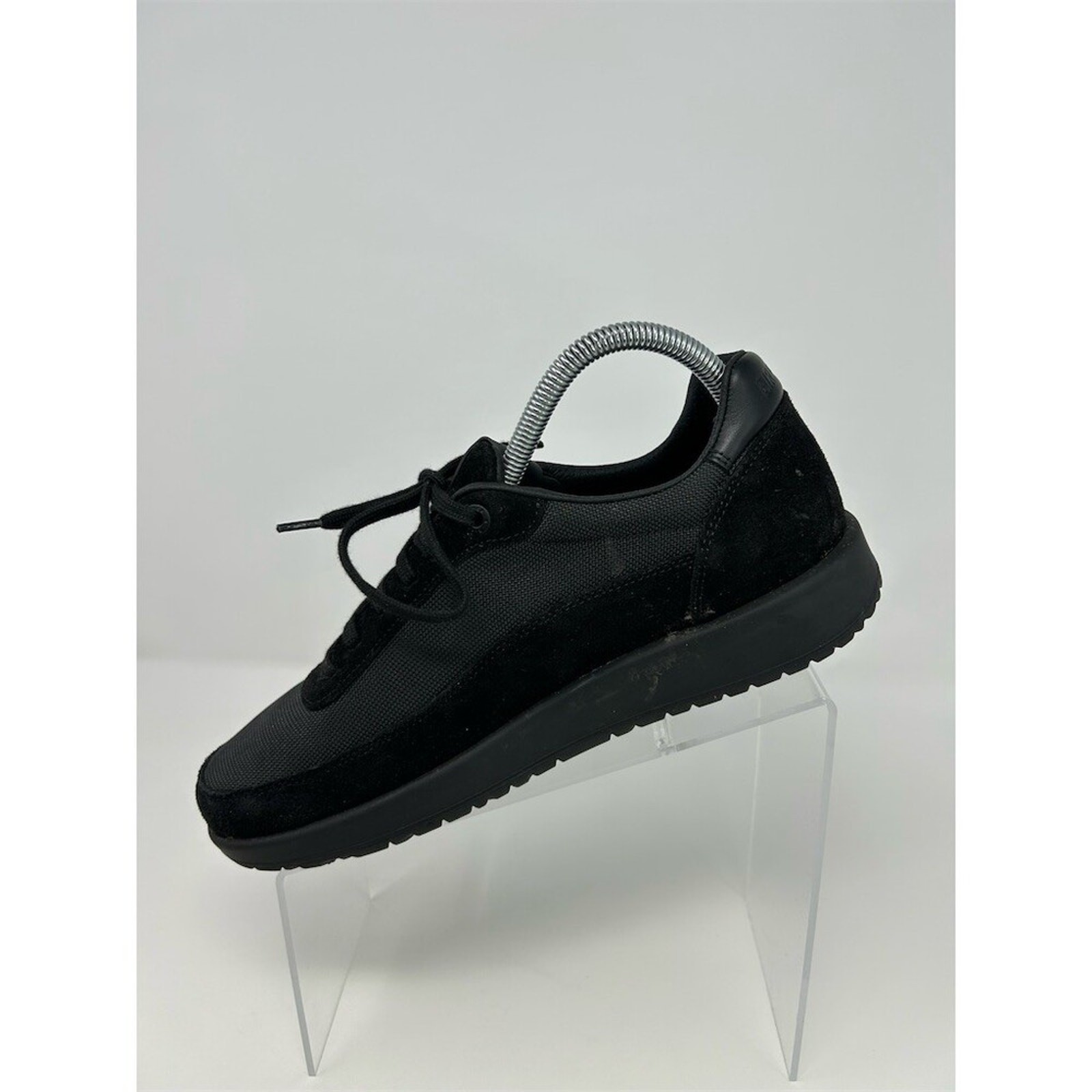 Birkenstock Honnef City Lace-Up Low Top Sneakers Black Unisex Adults Size 40