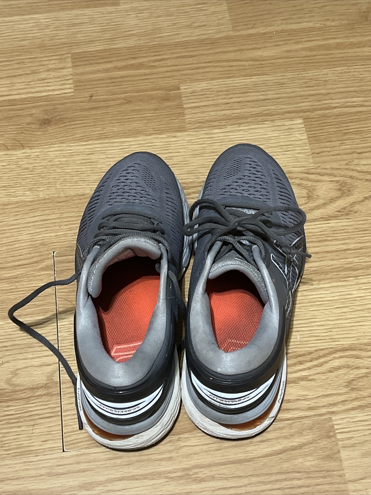 ASICS GelKayano 25 Running Womens Grey Sneakers Shoes 1012A026-020 Sz 8