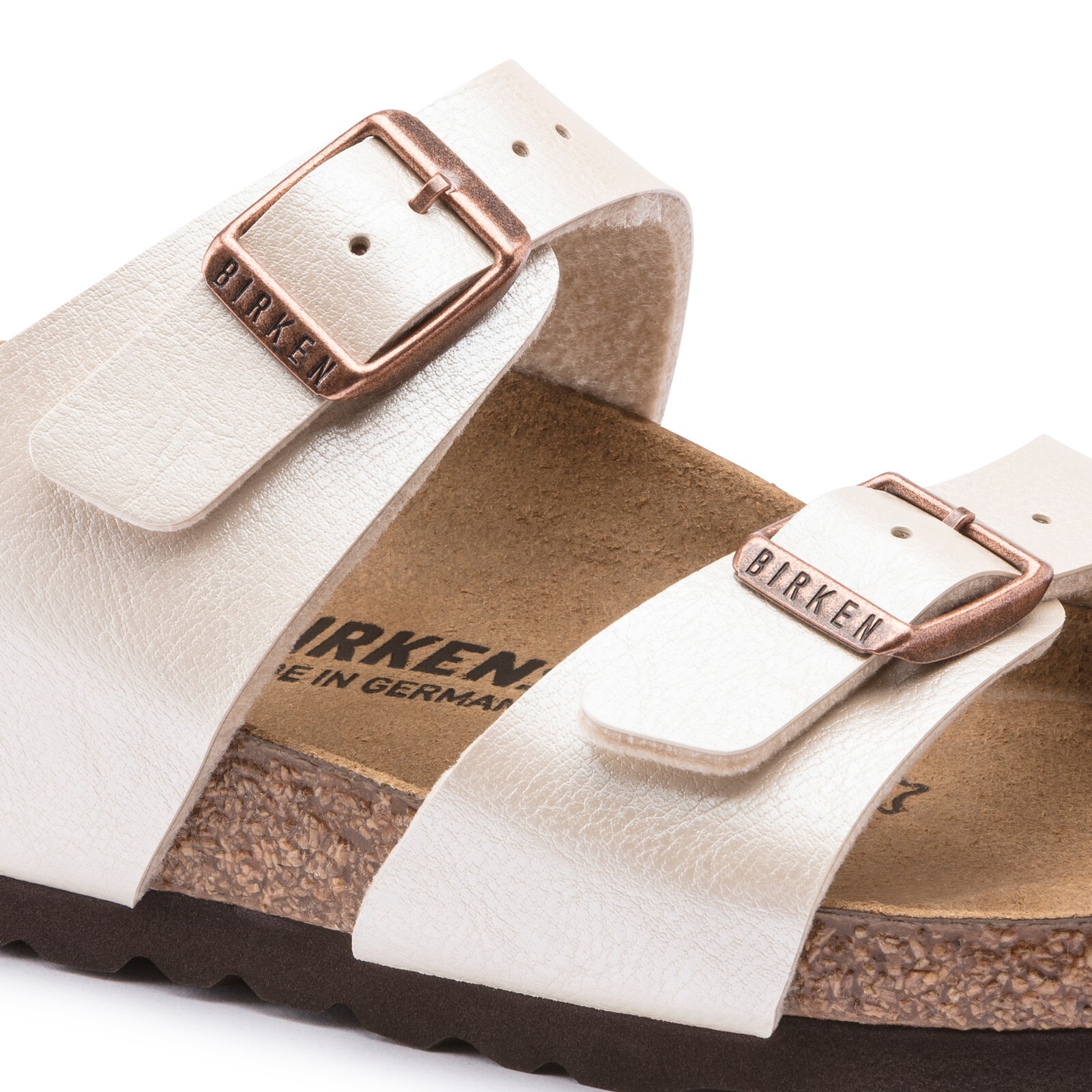 Birkenstock Birko Flor SYDNEY Graceful Pearl White BNIB 1016171