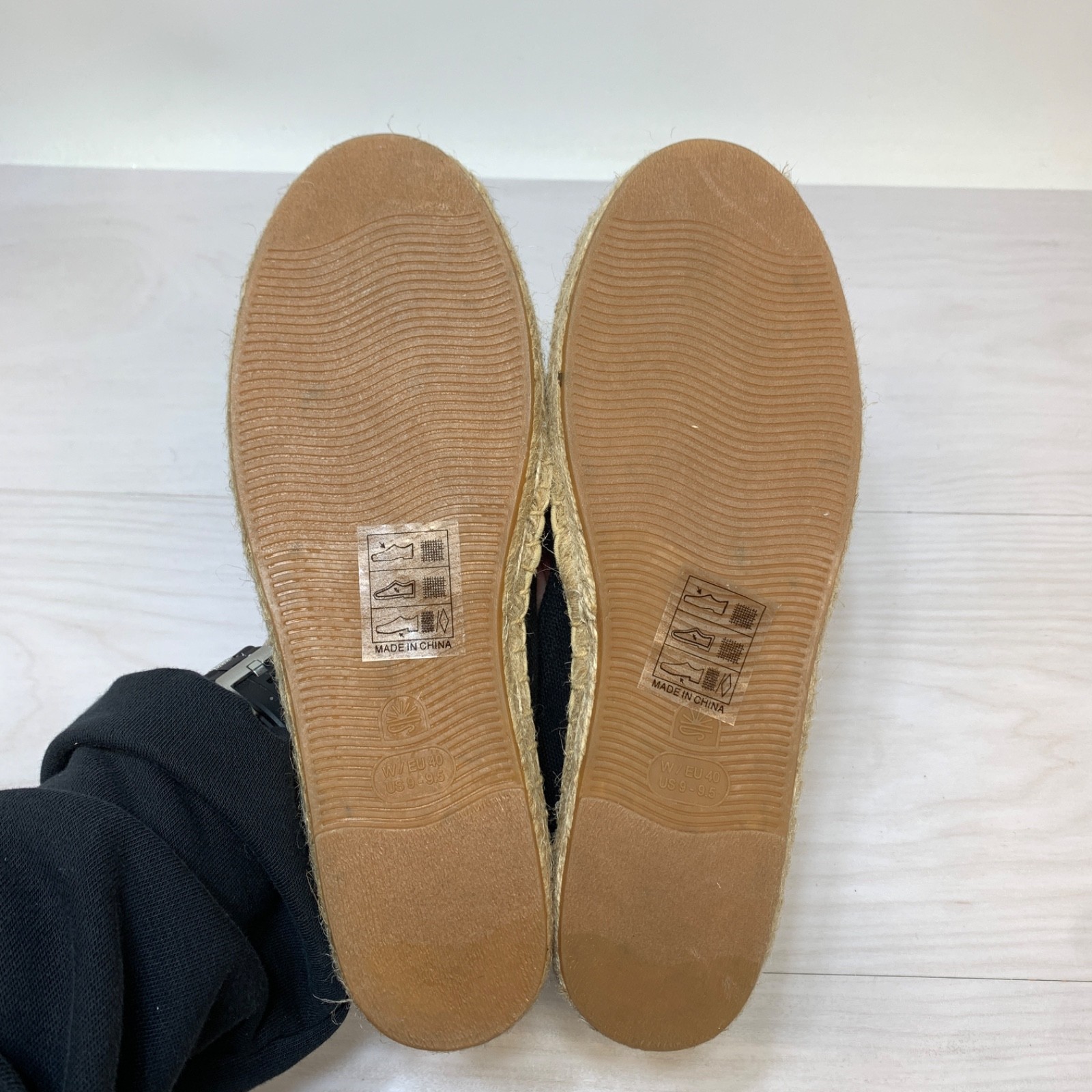 Soludos Women’s The Original Dali Espadrille Shoe Black Size US 9-9.5 EU 40