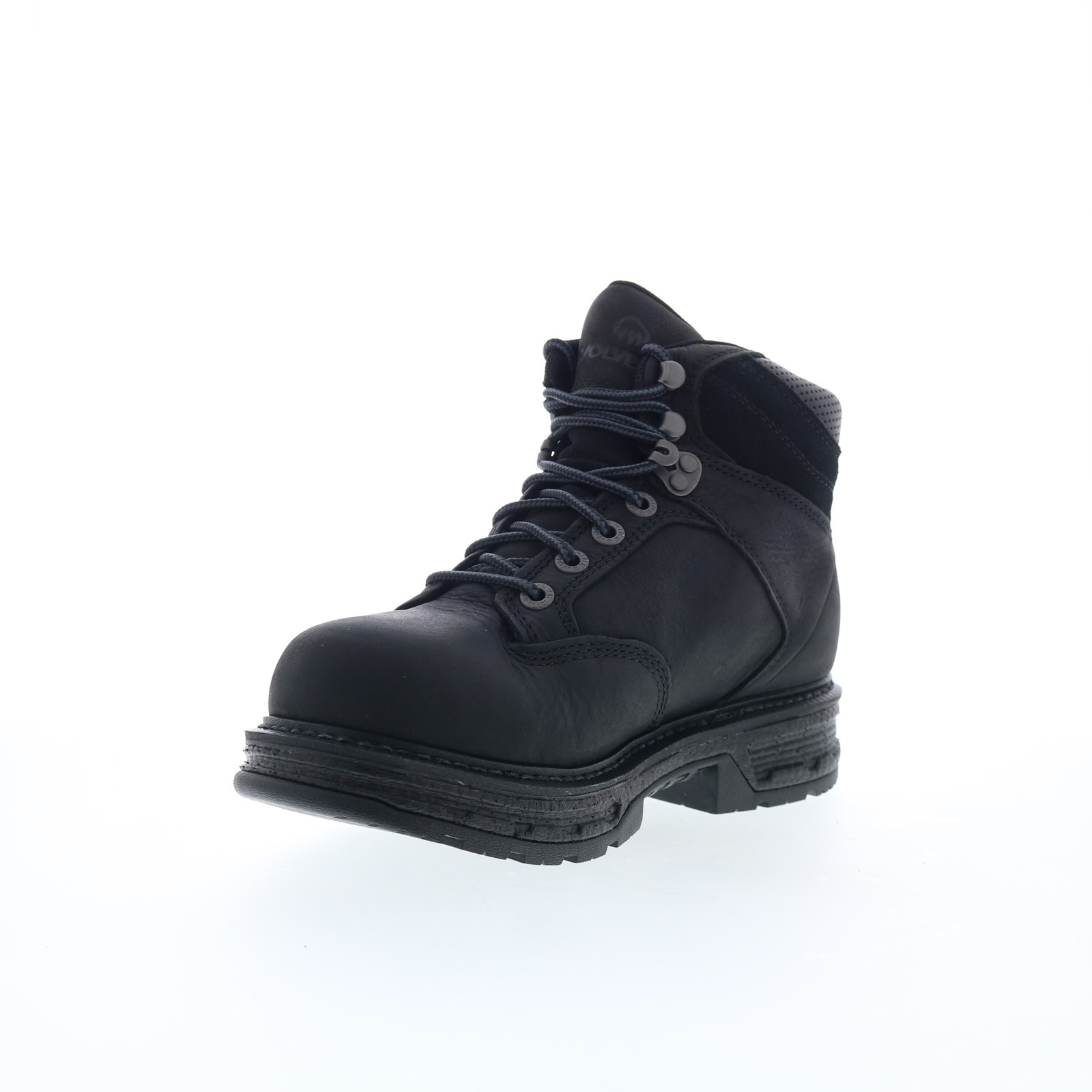 Wolverine Hellcat 6″ Soft Toe W210106 Womens Black Leather Work & Safety Boots 6