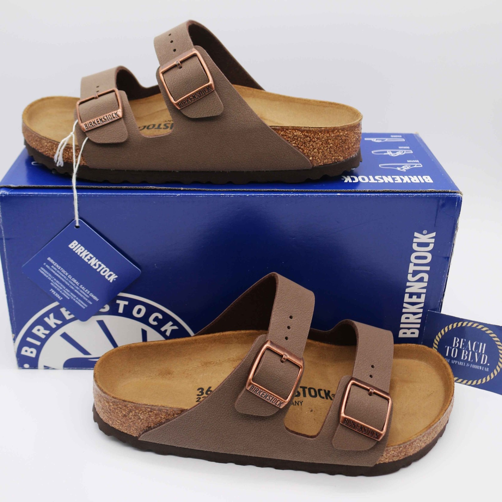Birkenstock Arizona Core Birkibuc Women’s Sandals