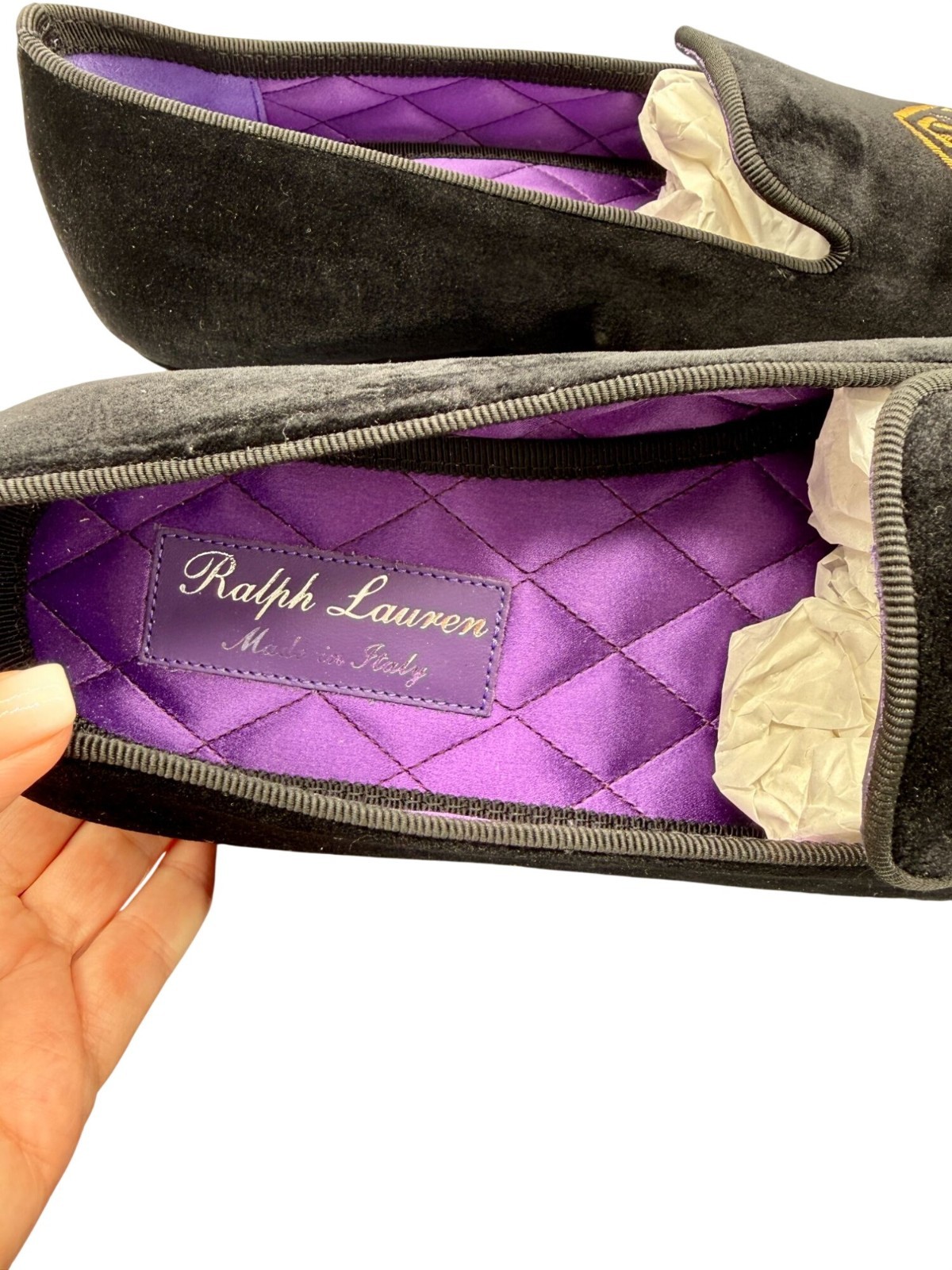 Ralph Lauren Purple Label Alonzo Slipper Loafers NIB – Size 10