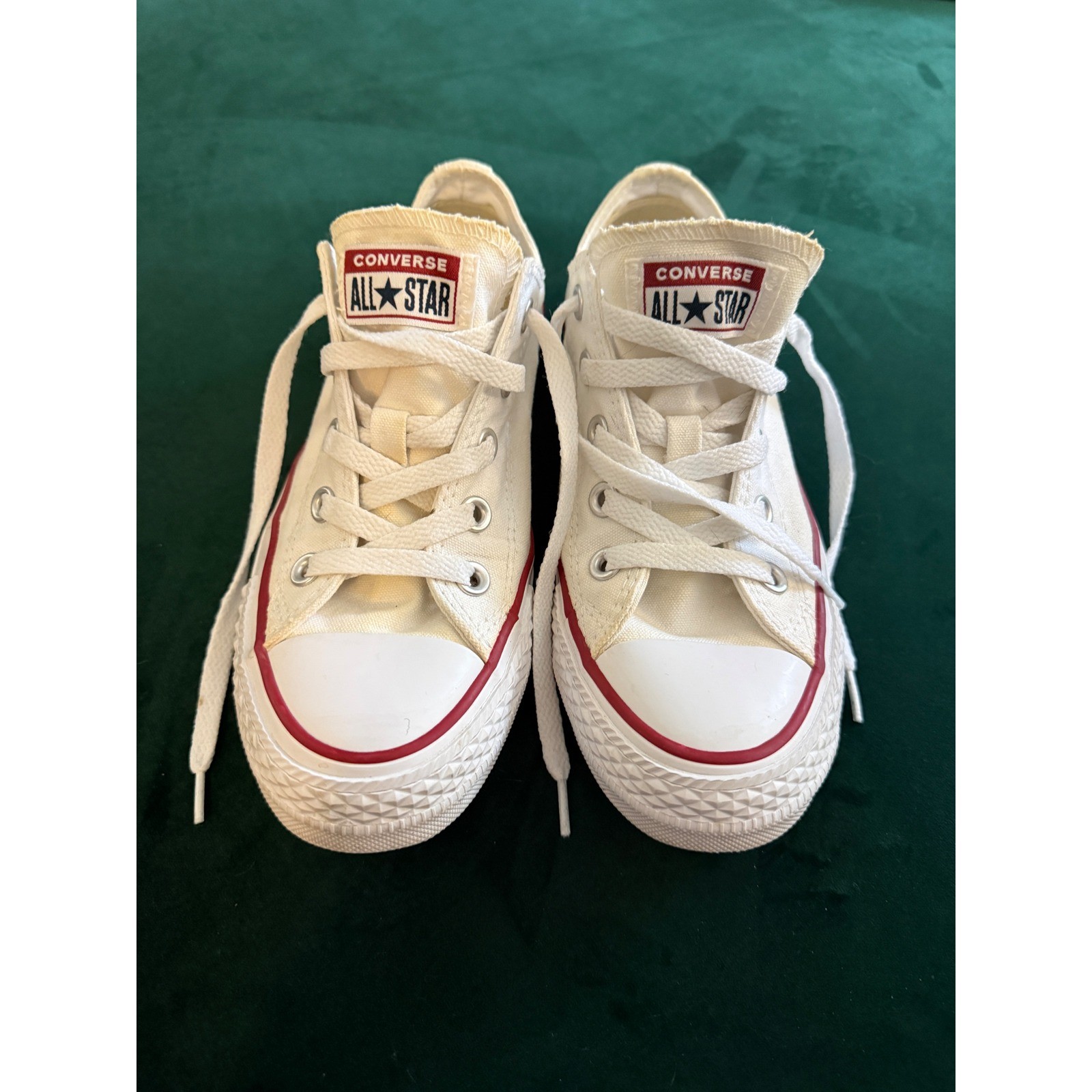 Converse Chuck Taylor All Star Low Top White Mens 4 Womens 6 M7652