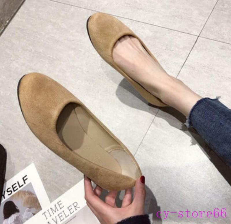Womens Flat Round Toe Comfort Slip On Casual Flat Oxford Pumps Boat Shoes Hot