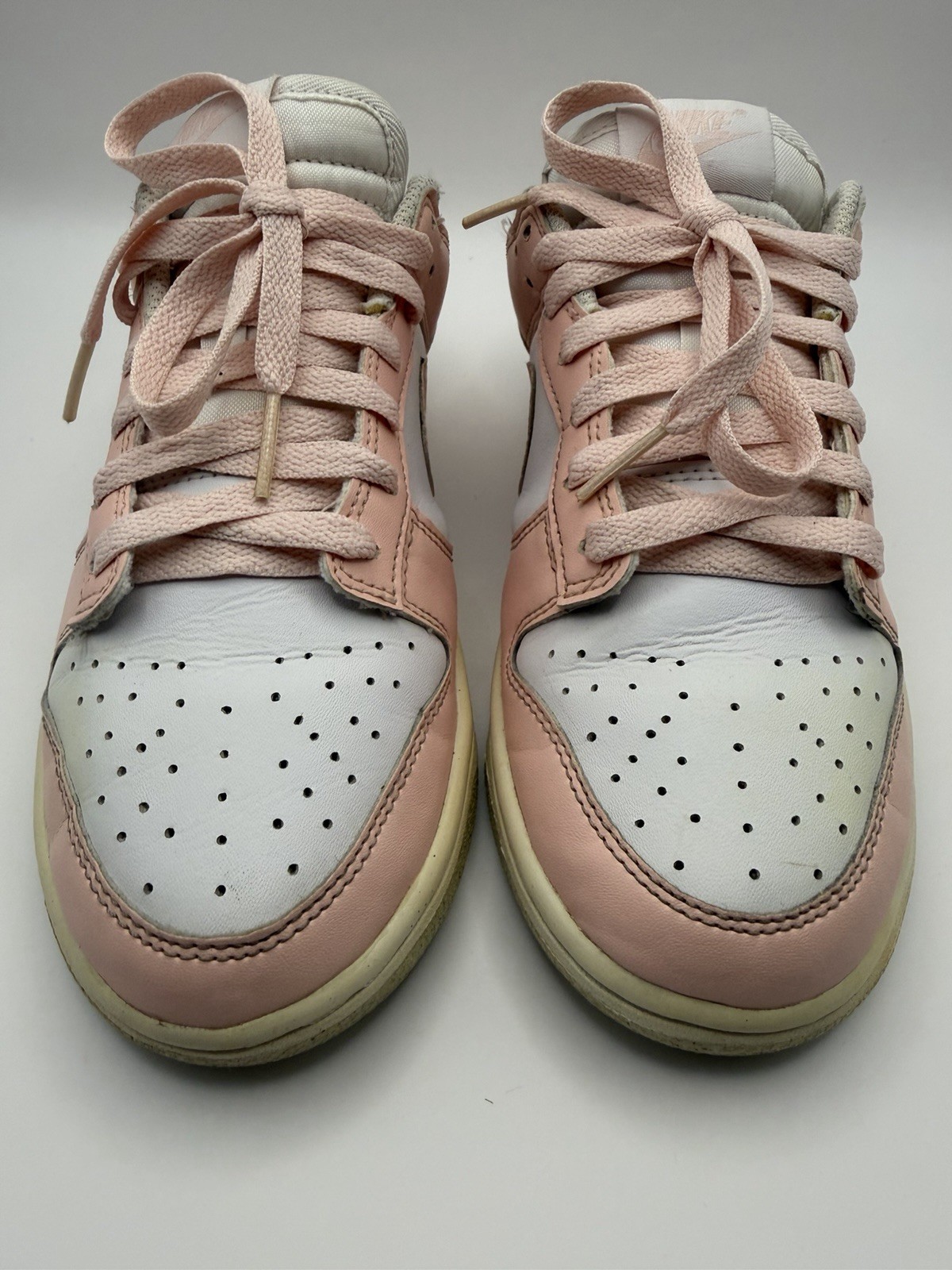 Nike Dunk Low Next Nature Pale Coral Pink White Women’s Size 6.5