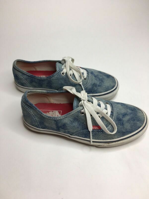Vans Acid Washed Denim Shoes •Men 5 Women 6.5 *EUC