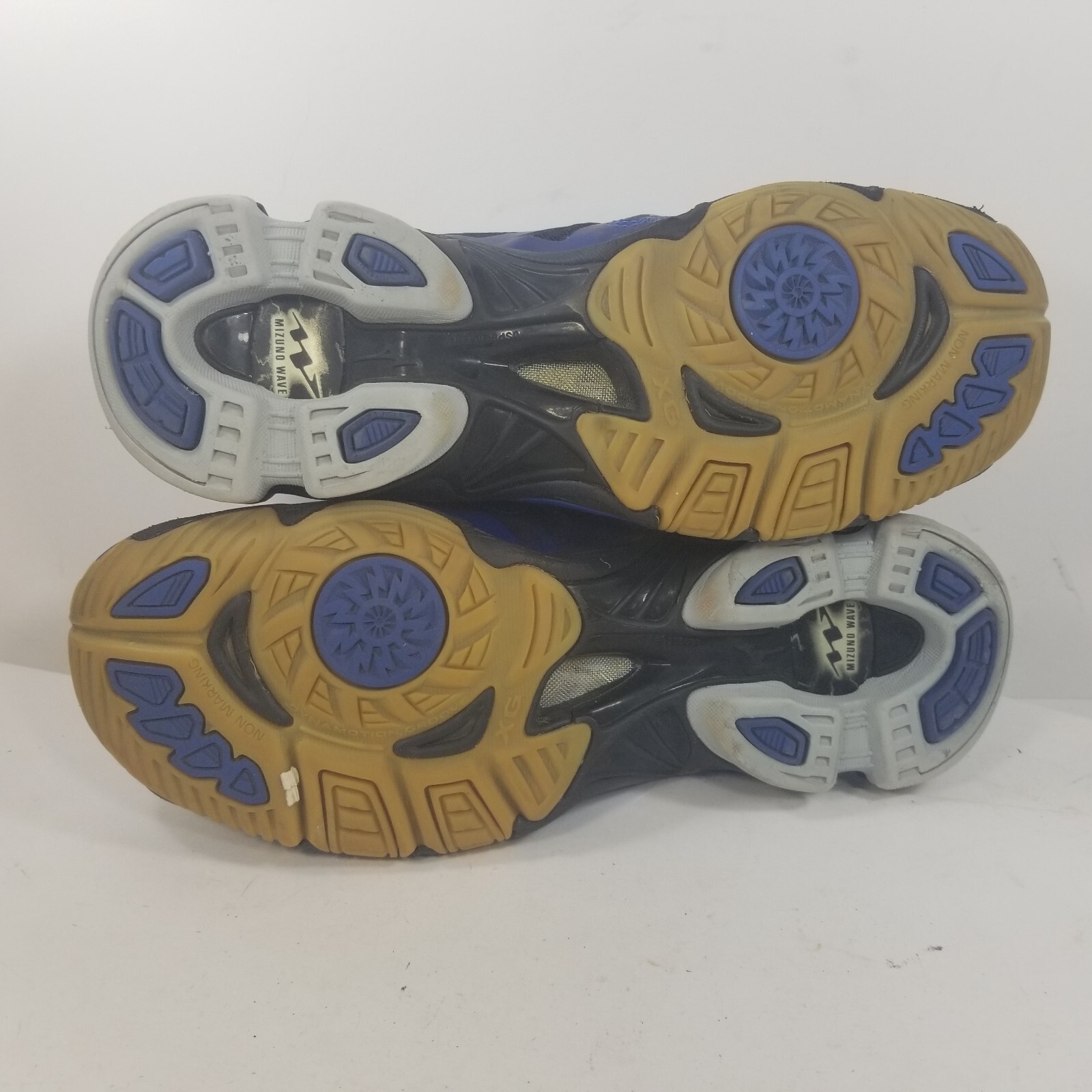 Mizuno Wave Lightning RX3 Black Blue Running Shoes Women’s Sz 9