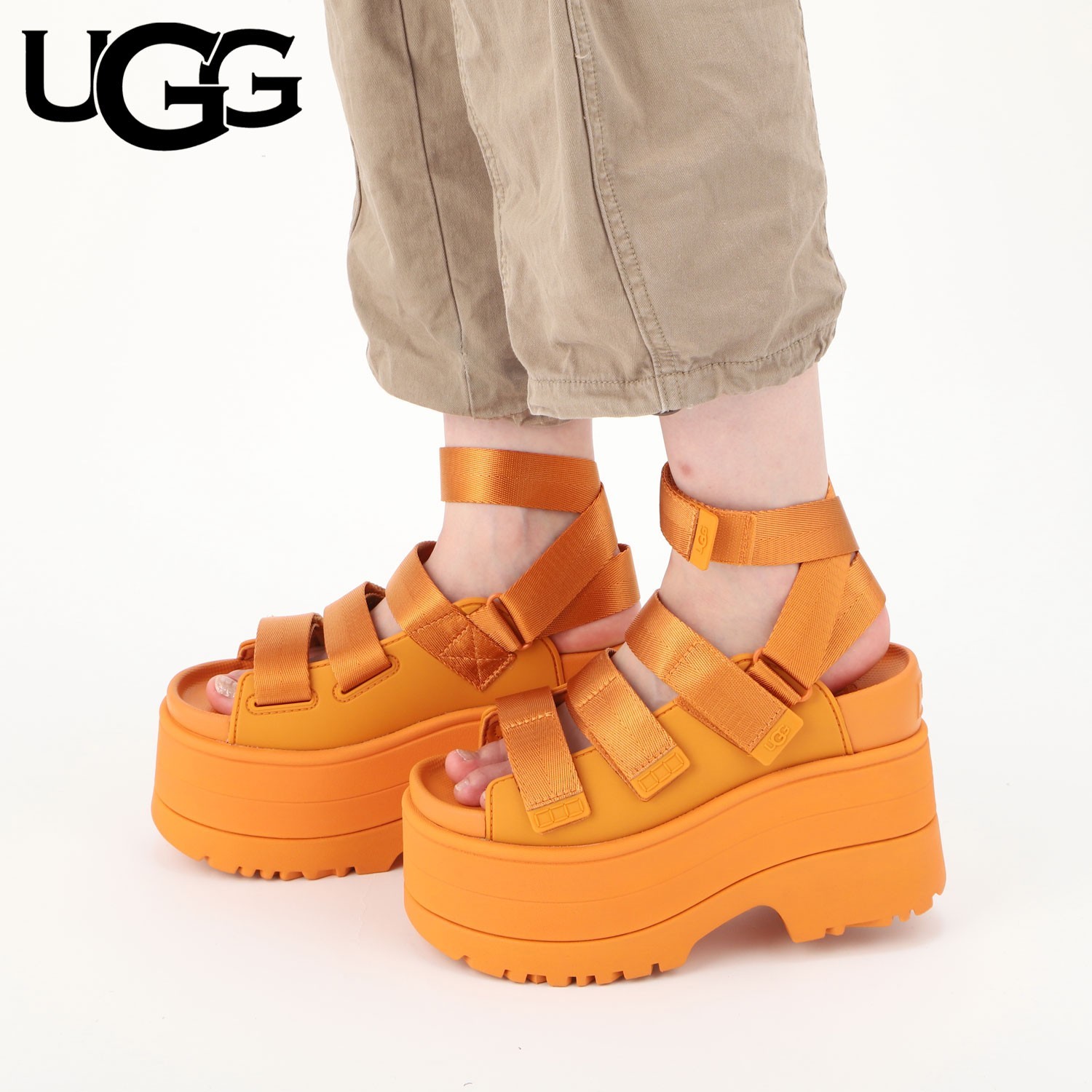 UGG W GOLDENRISE DARK APRICOT 1167431-DCT Sandals Women’s Size