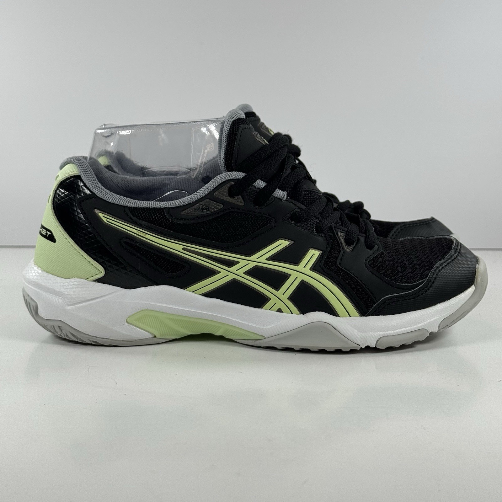 Asics Gel Rocket 10 Volleyball Black Illuminate Yellow Shoes Women’s Size 6