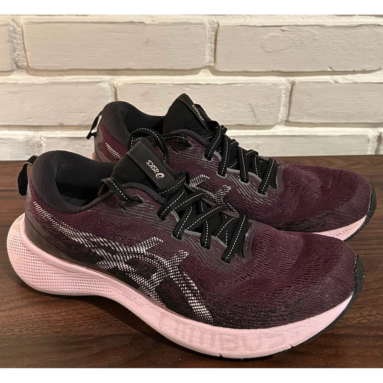 ASICS GEL NIMBUS LITE 3 Women’s Running Shoes Burgundy Pink Size – 1012B198