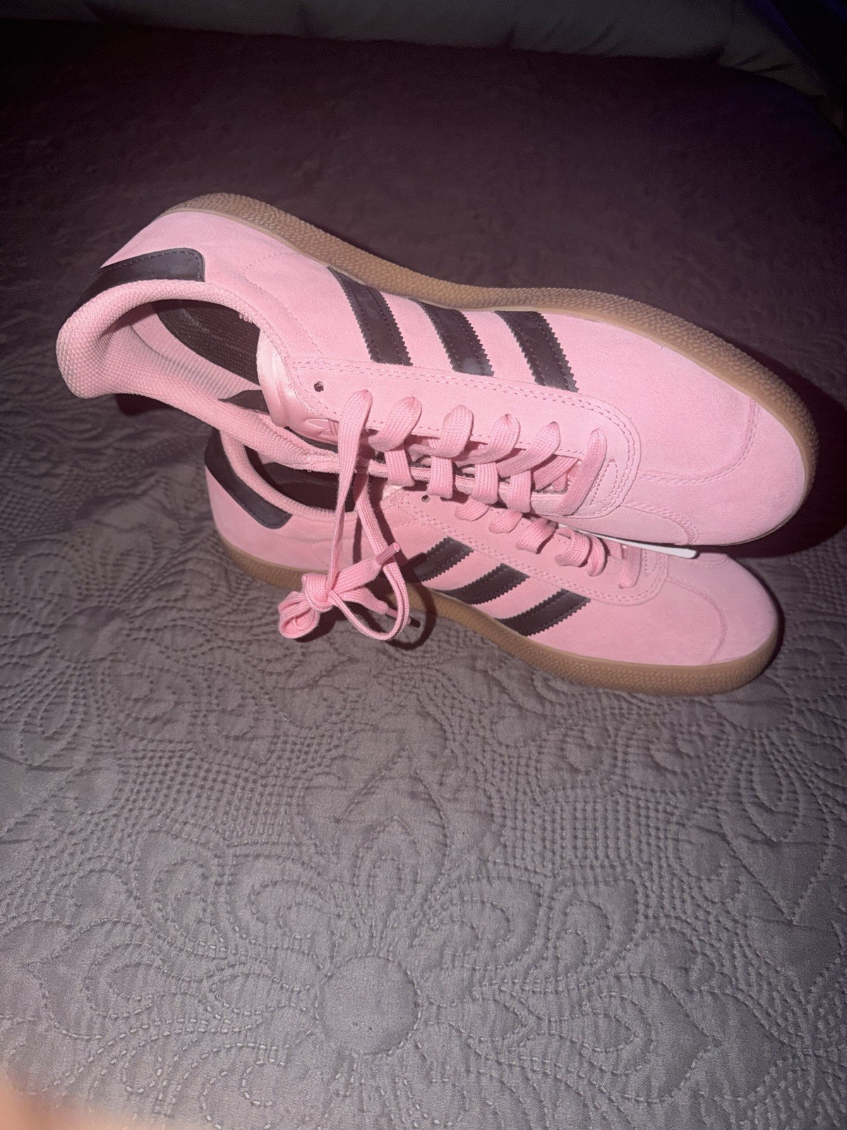 Adidas Gazelle ADV Sneakers Shoes – Unisex -Pink Size M10-W11