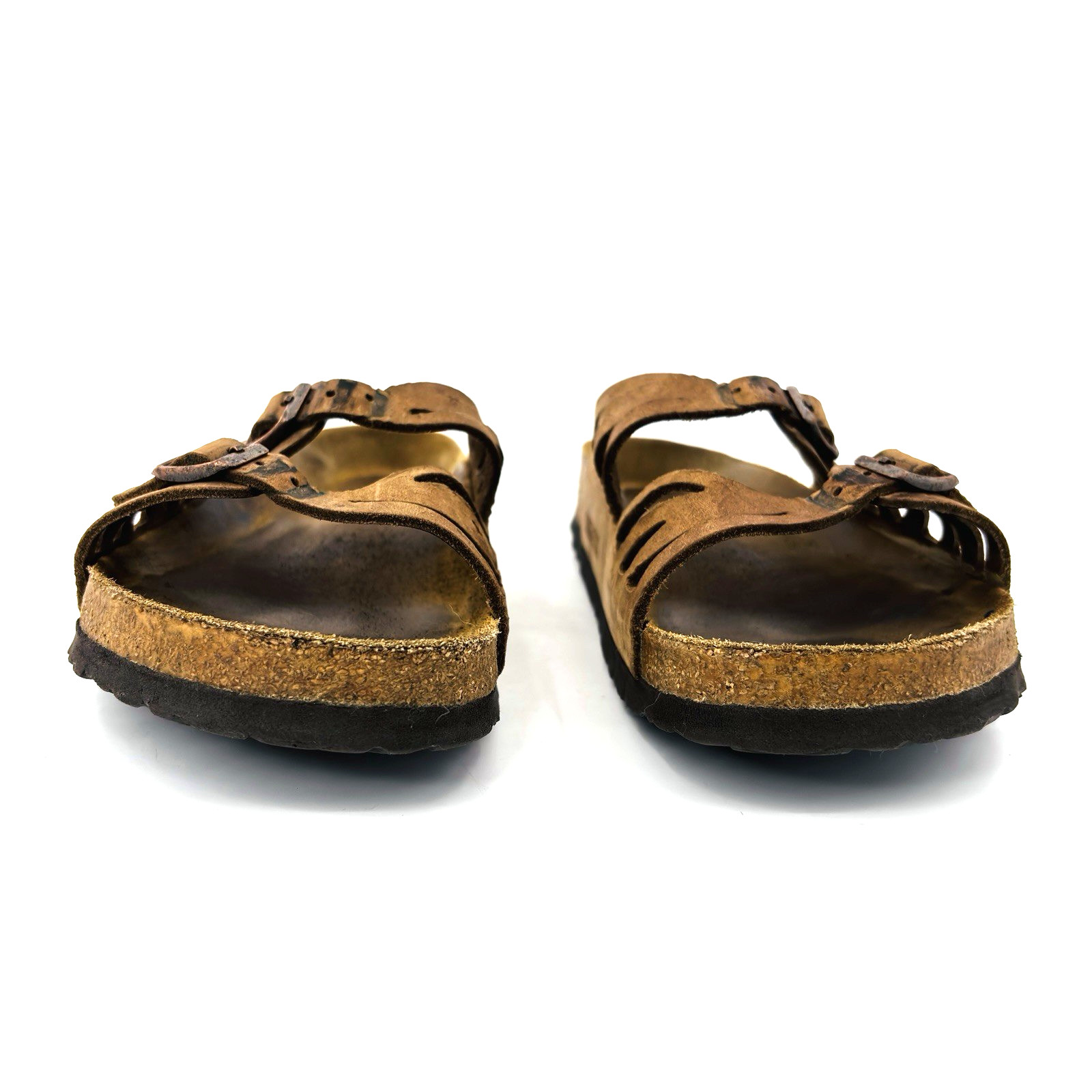 Soft Footbed Womens 8 39 Regular Birkenstock Granada Brown Leather Slide Sandals