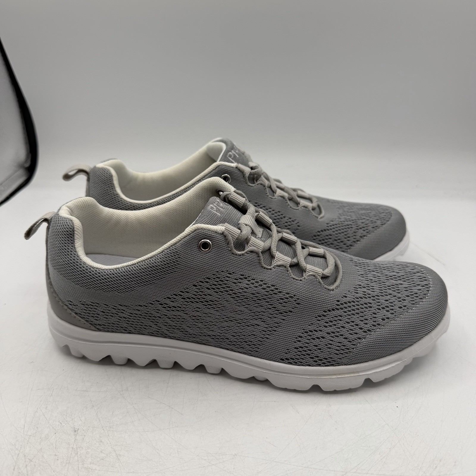 Propet TravelActiv Sneakers Womens Sz 8 XX(4E) WIDE Grey Comfort Shoes W5102