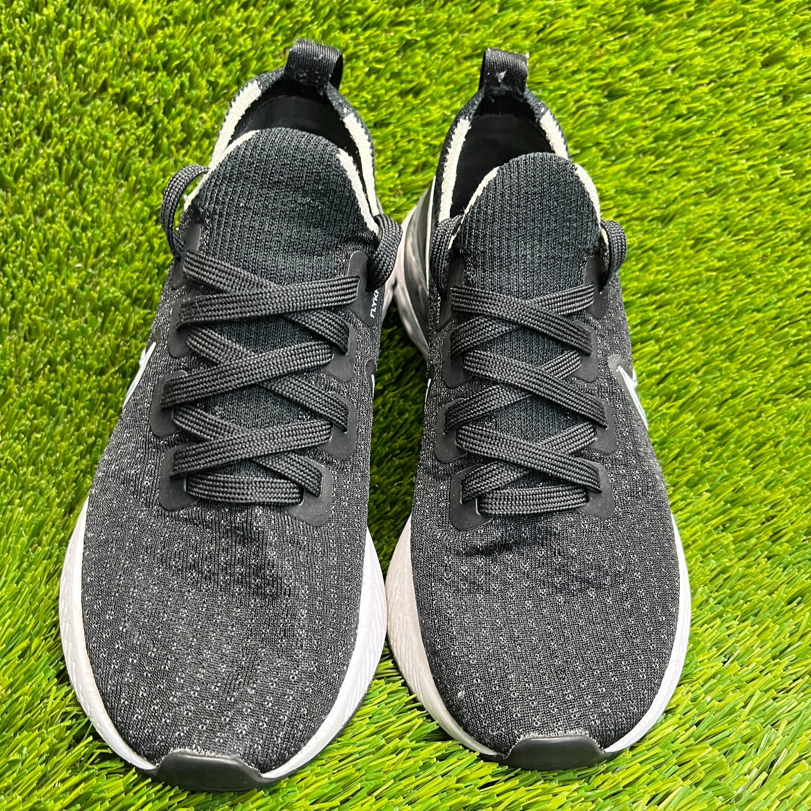 Nike React Infinity Run Womens Size 6.5 Black Athletic Running Shoes Sneakers
