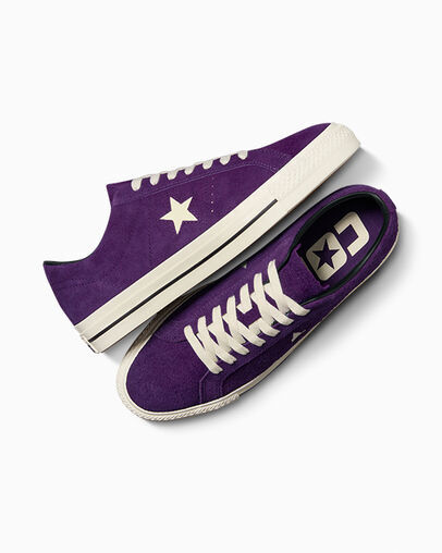 Converse One Star Pro Sneakers Ox Night Purple A08141C Unisex Adults