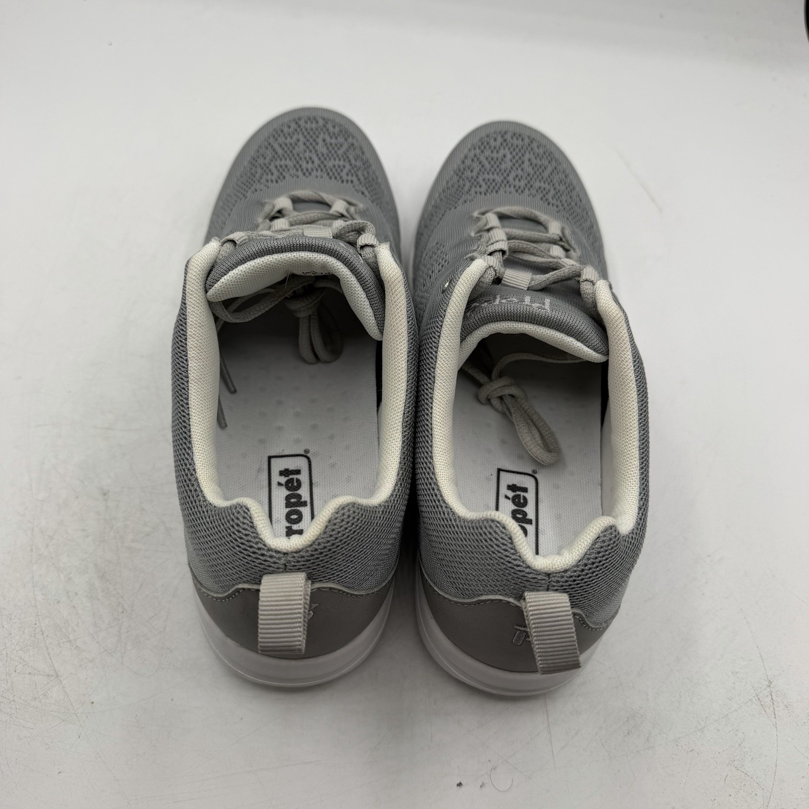 Propet TravelActiv Sneakers Womens Sz 8 XX(4E) WIDE Grey Comfort Shoes W5102