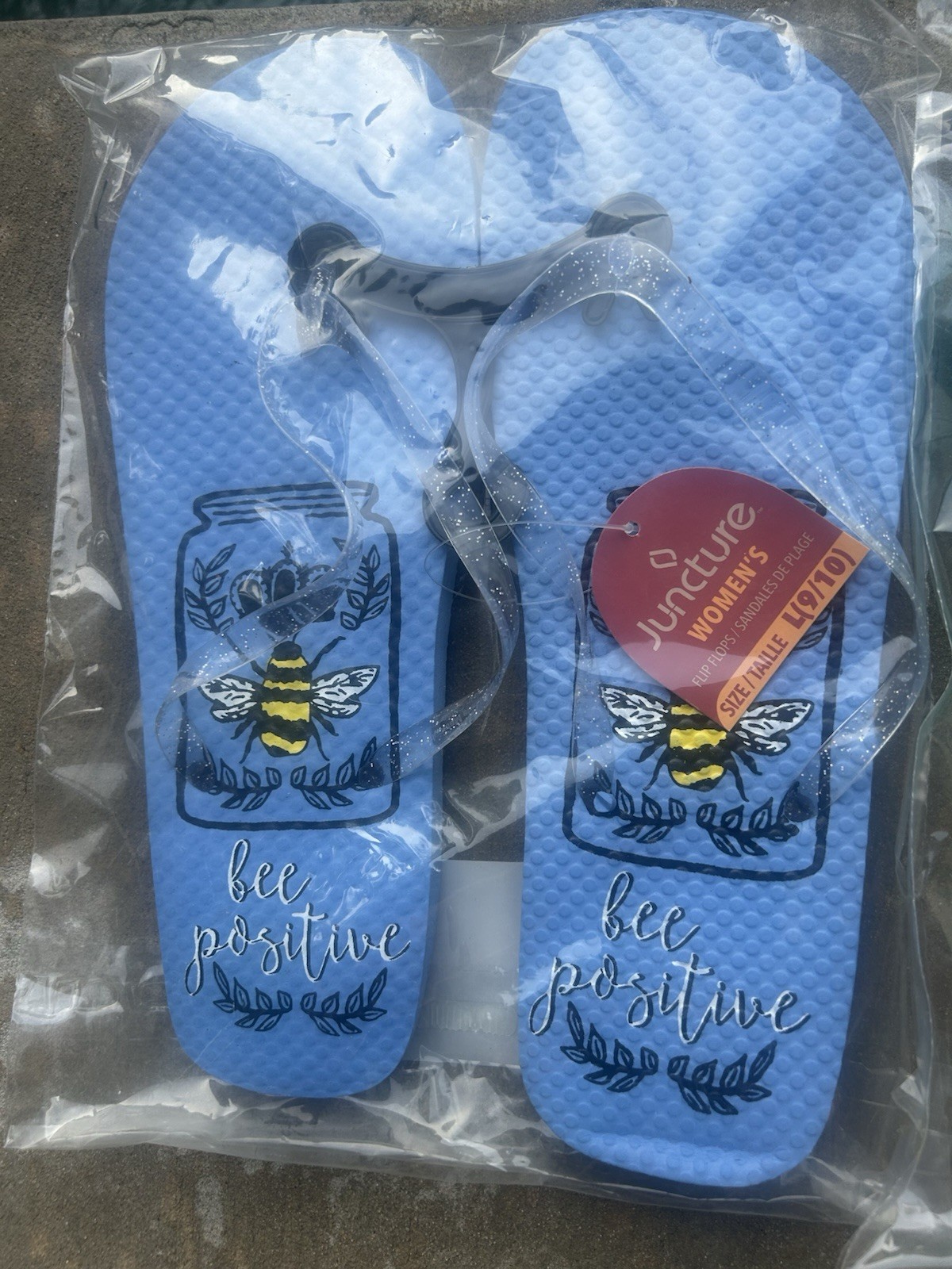 Lot of 5 Juncture Women’s Flip Flops Size 9/10 New Assorted Colors NWT