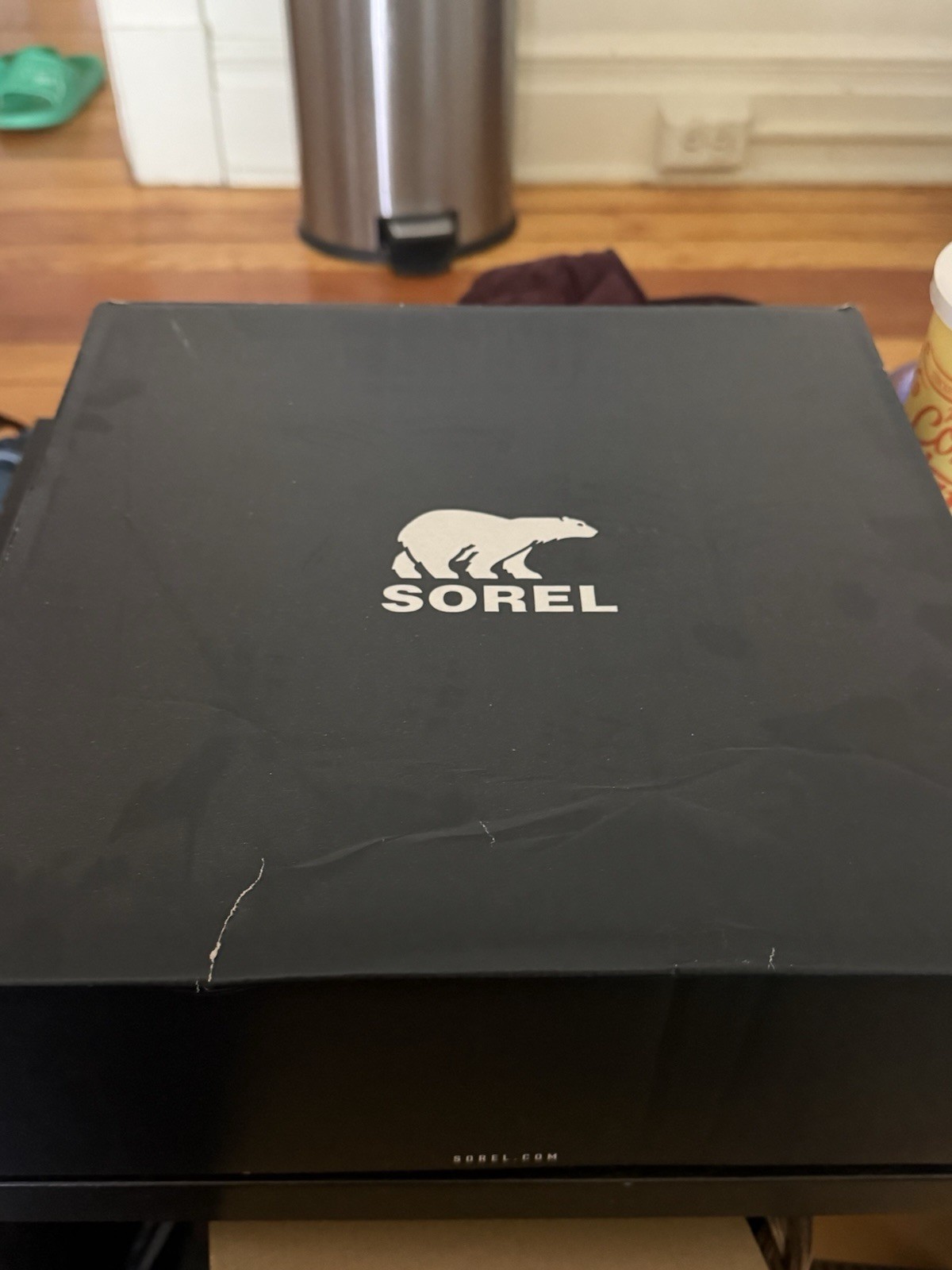 Sorel Tivoli v Women’s Waterproof Boot, Black/Fawn, Size 6 US