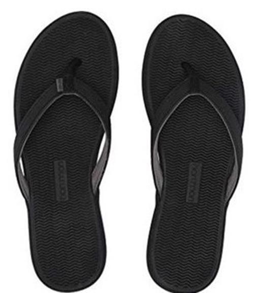 HARI MARI WOMEN’S BEACHSIDE SANDALS FLIP-FLOPS sz 9, 11, BLACK, BERRY NAVY 2008