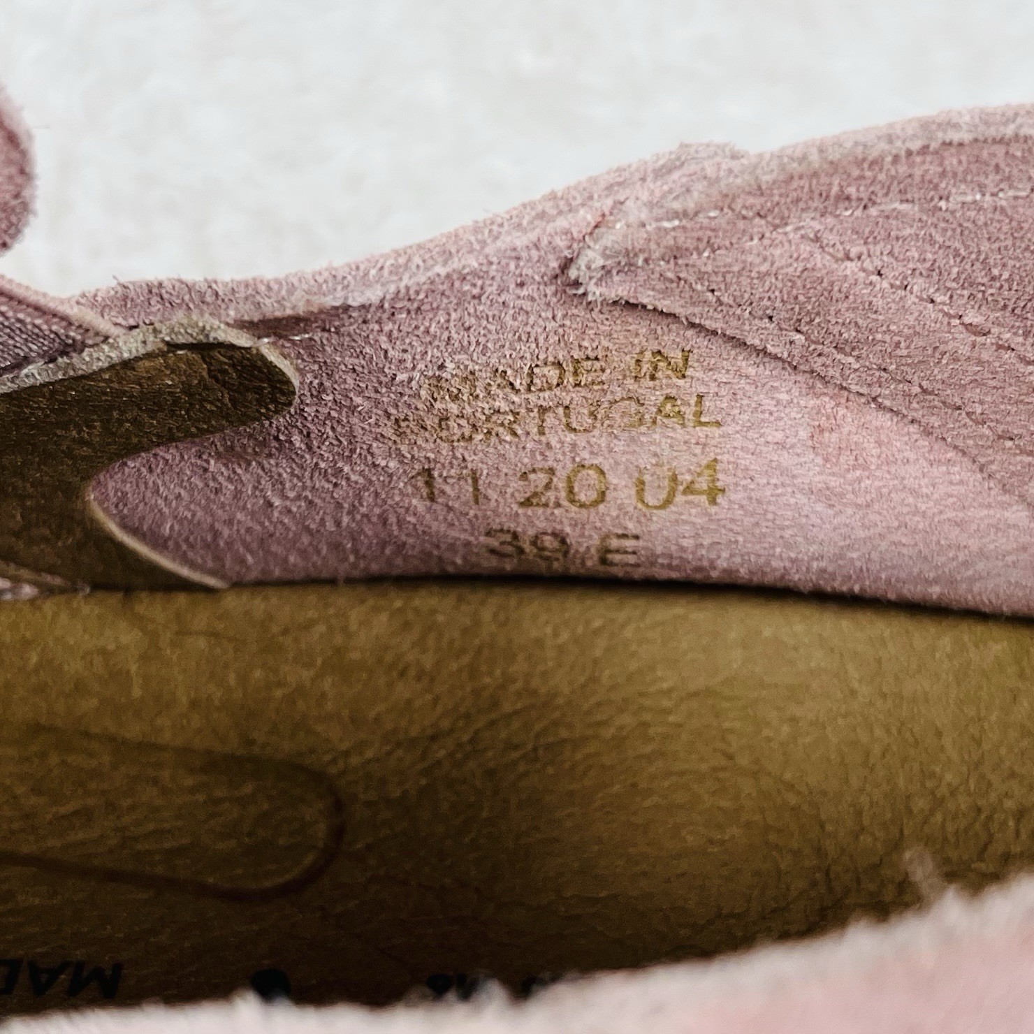 Birkenstock Callan Slip On Clog Pink Suede Womens 39 EU | 8 US Medium/Narrow