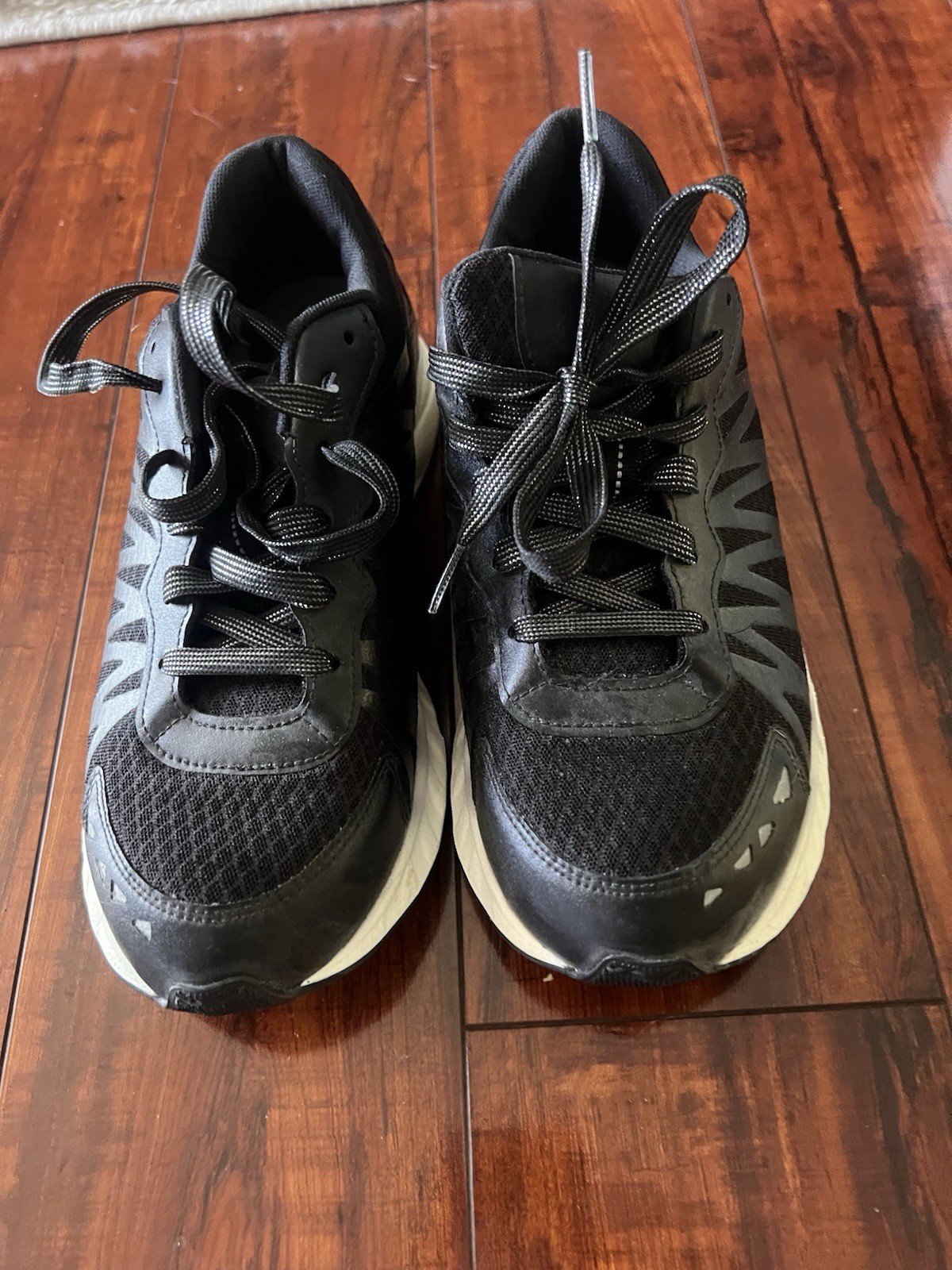 SAS Mission-One Black Women’s 6.5 W Athletic Running Shoes Lace Up