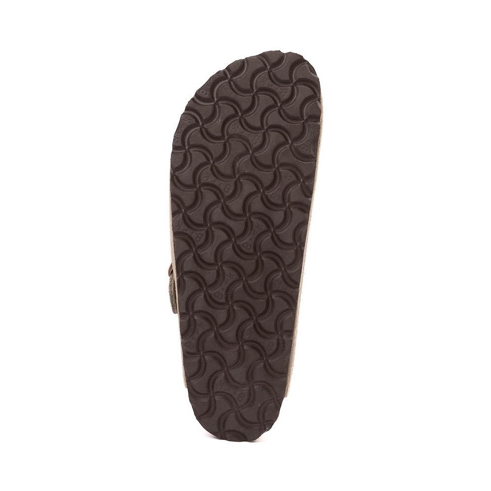 Birkenstock Boston Taupe Classic Suede Soft Footbed Clogs Women’s Shoes