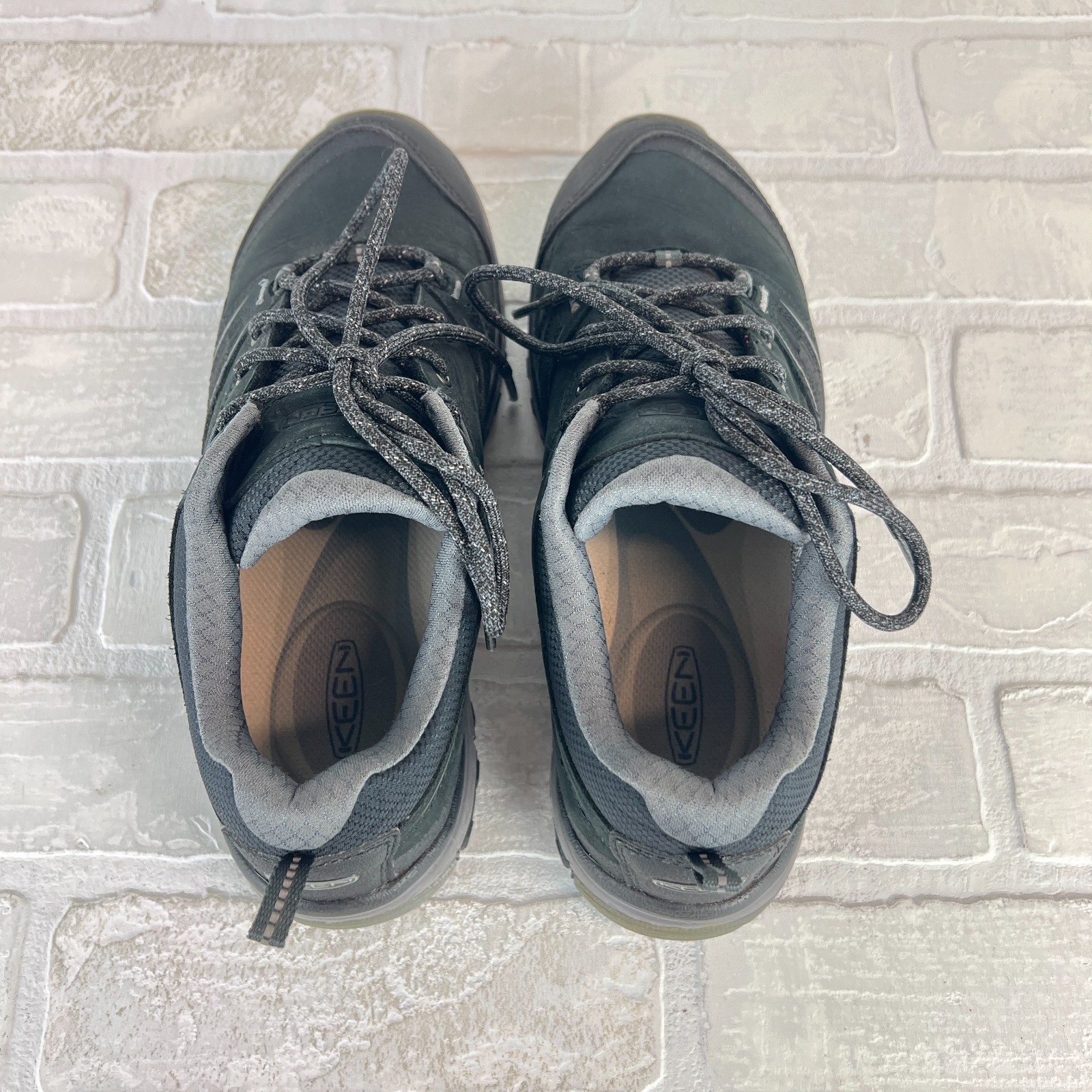 Keen Hiking Shoes Womens 8 Black Terradora Waterproof Low Top Lace Up Sneaker
