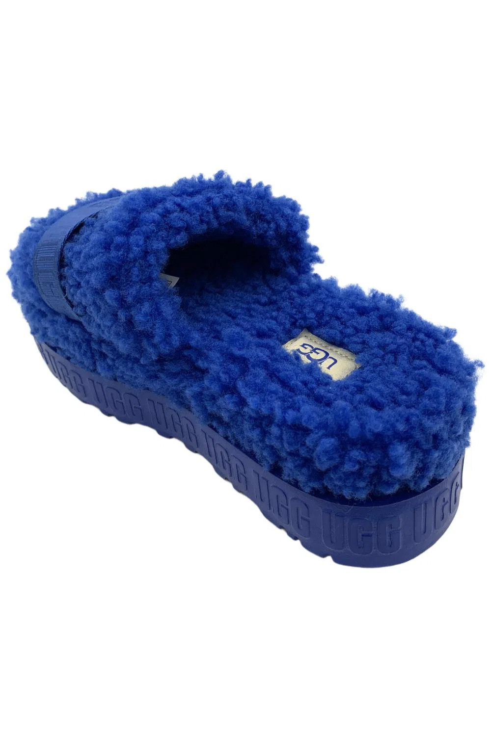 UGG Women’s Fluffita Slide Sandal Cobalt Blue