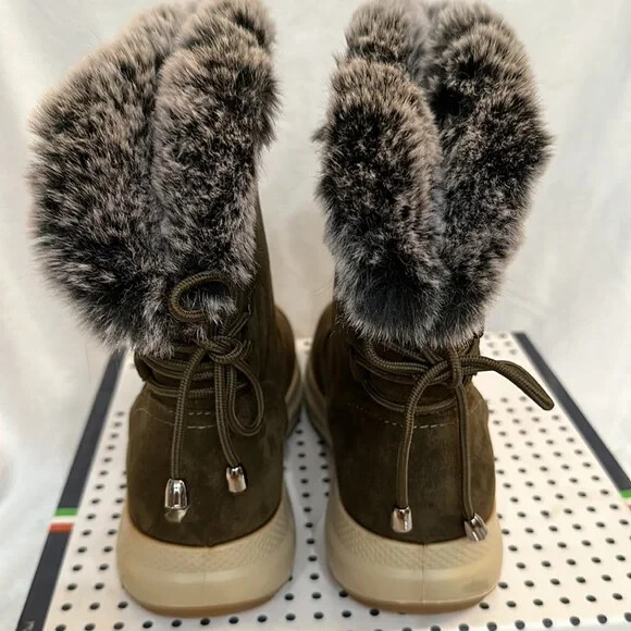 Flexus by Spring Step Waterproof Winter Boots – Olive (EU 37/6-6.5) a545852 –