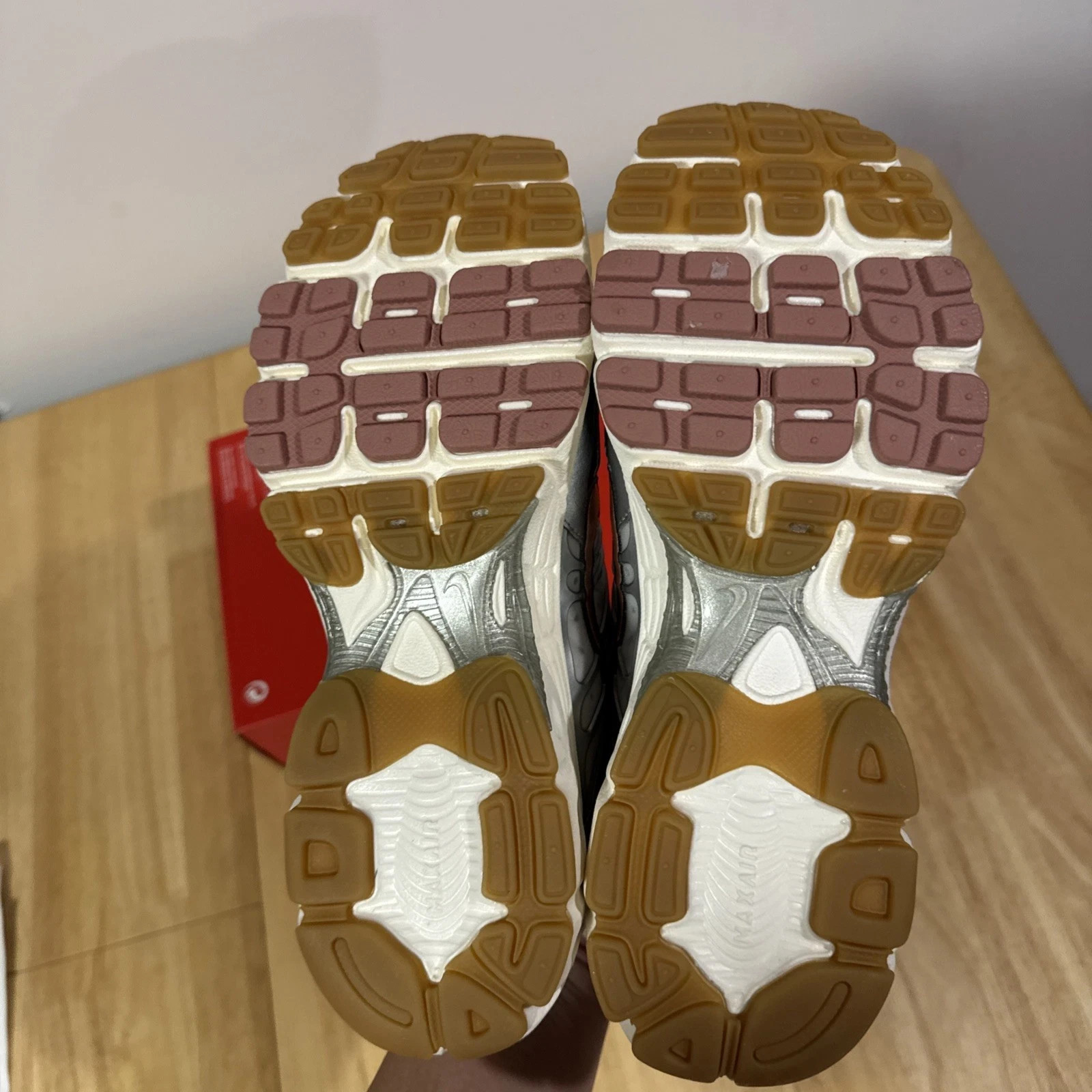 Women’s Nike Air Max Moto 2K Shoes – White Metallic Silver Red Bronze IQ0365-100