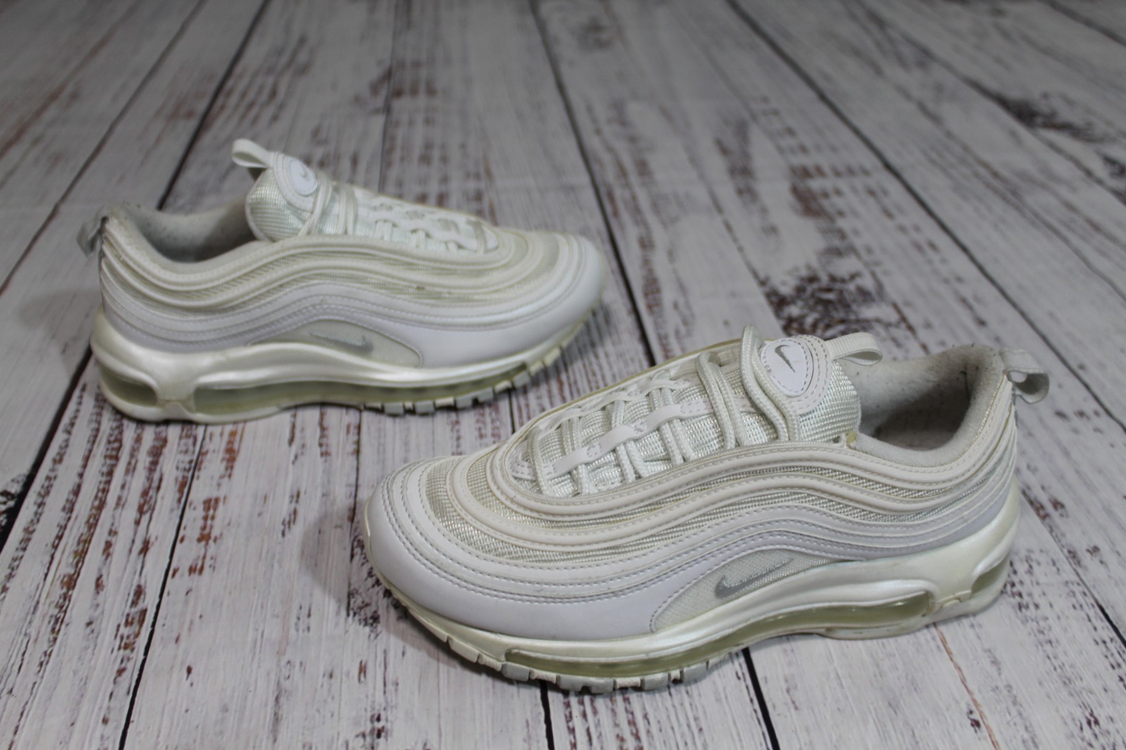 Niike Air Max 97 Pure Platinum White 921733-100 Sneakers Women’s size 6.5