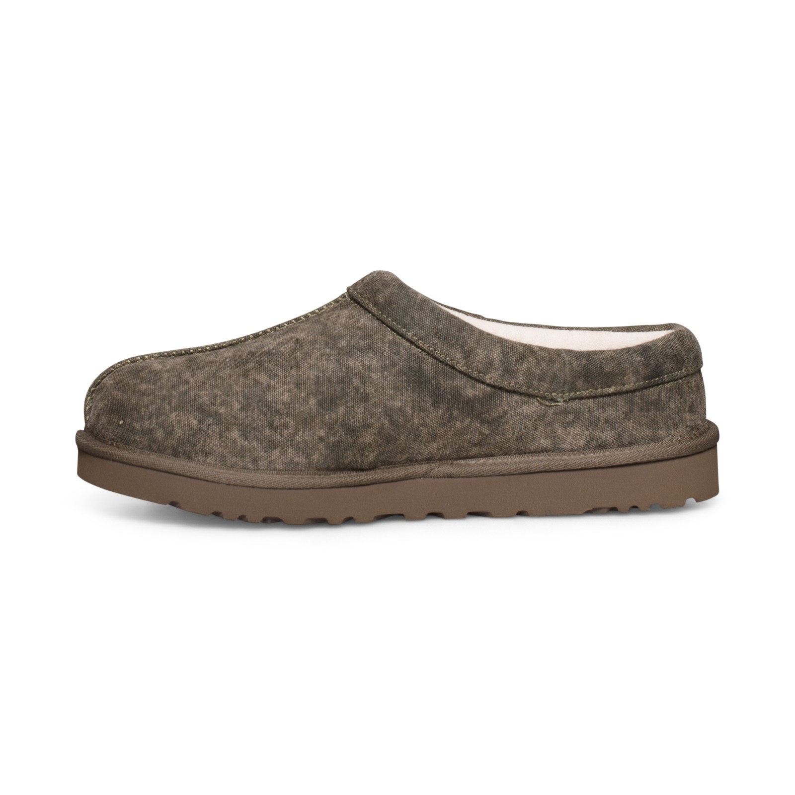 UGG X GALLERY DEPARTMENT TASMAN CANVAS GREEN ALL GENDER SLIPPERS SIZE US M9/W10