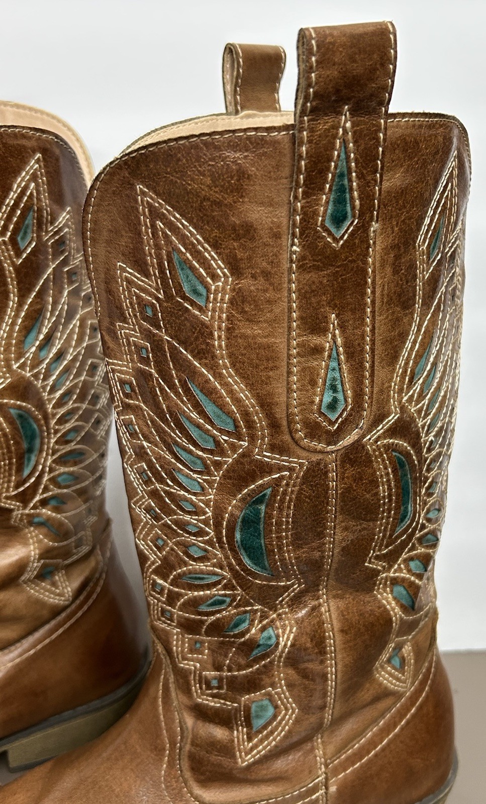 Coconuts Matisse Bandalero Western Boots Women’s Size 8.5M Faux Leather upper