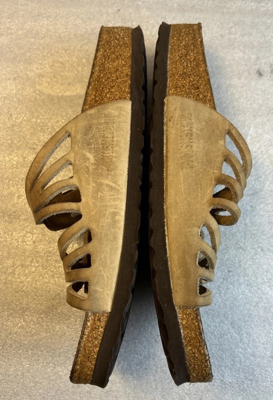 Birkenstock Granada Size 38 US W-7-M-5 Soft Footbed Brown