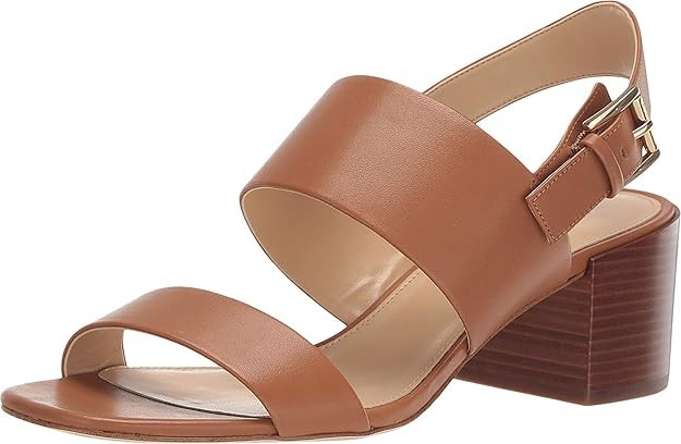 Michael Kors Angeline Platform Espadrille Wedge Sandal, Acorn.