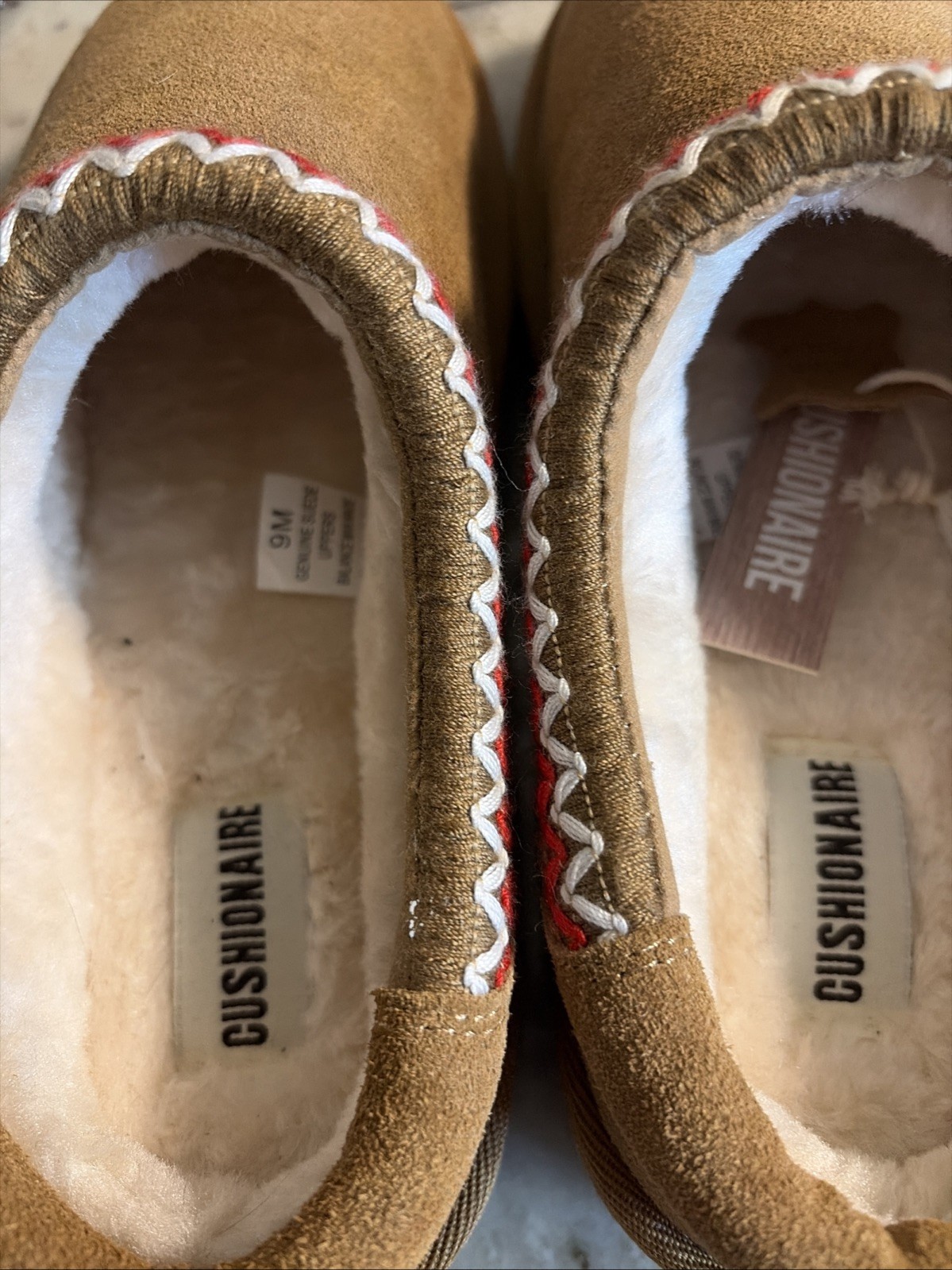 Suede Slides Cushionaire Women’s Size 9 New