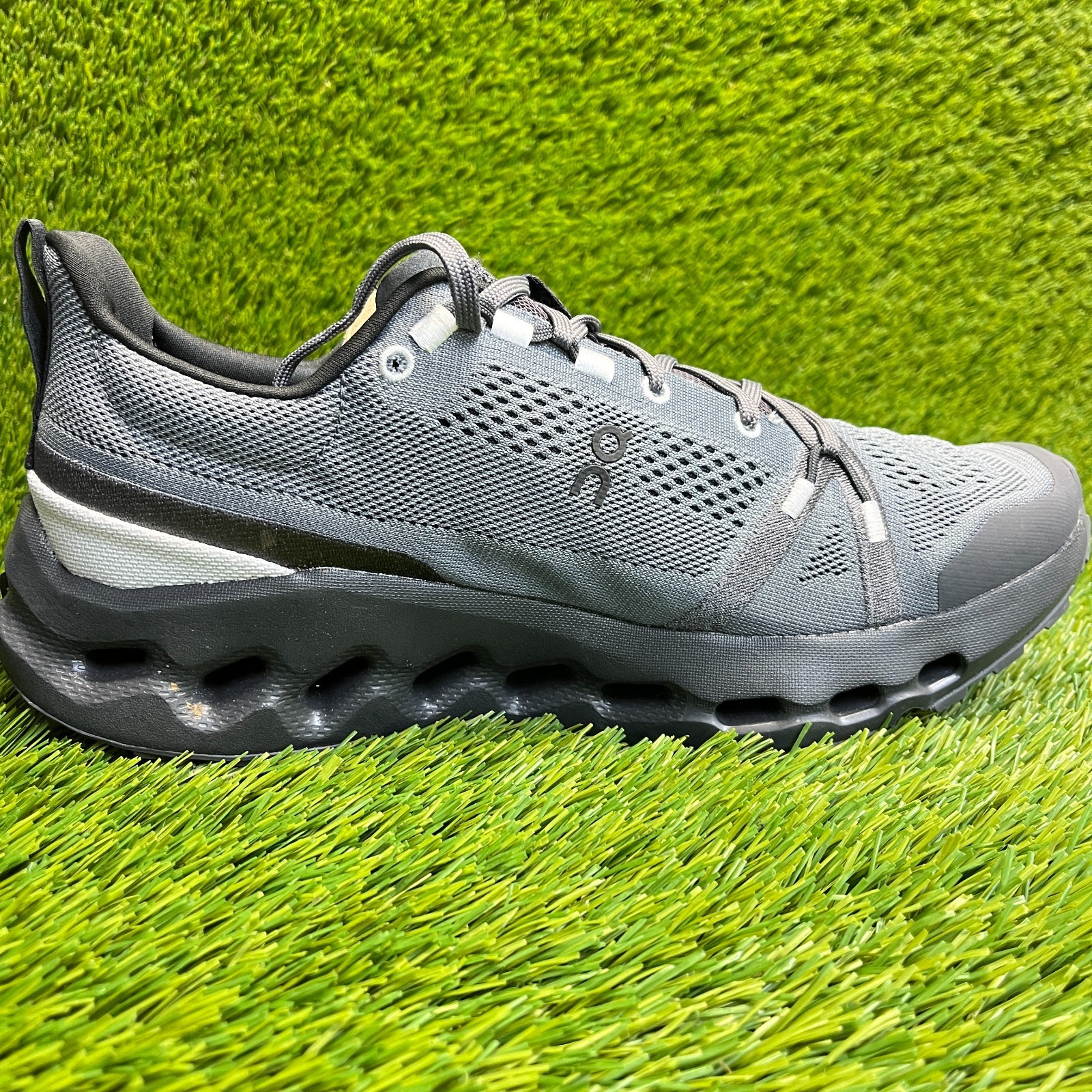 On Cloudsurfer Trail Eclipse Black Womens Size 11 Running Walking Shoes Sneakers
