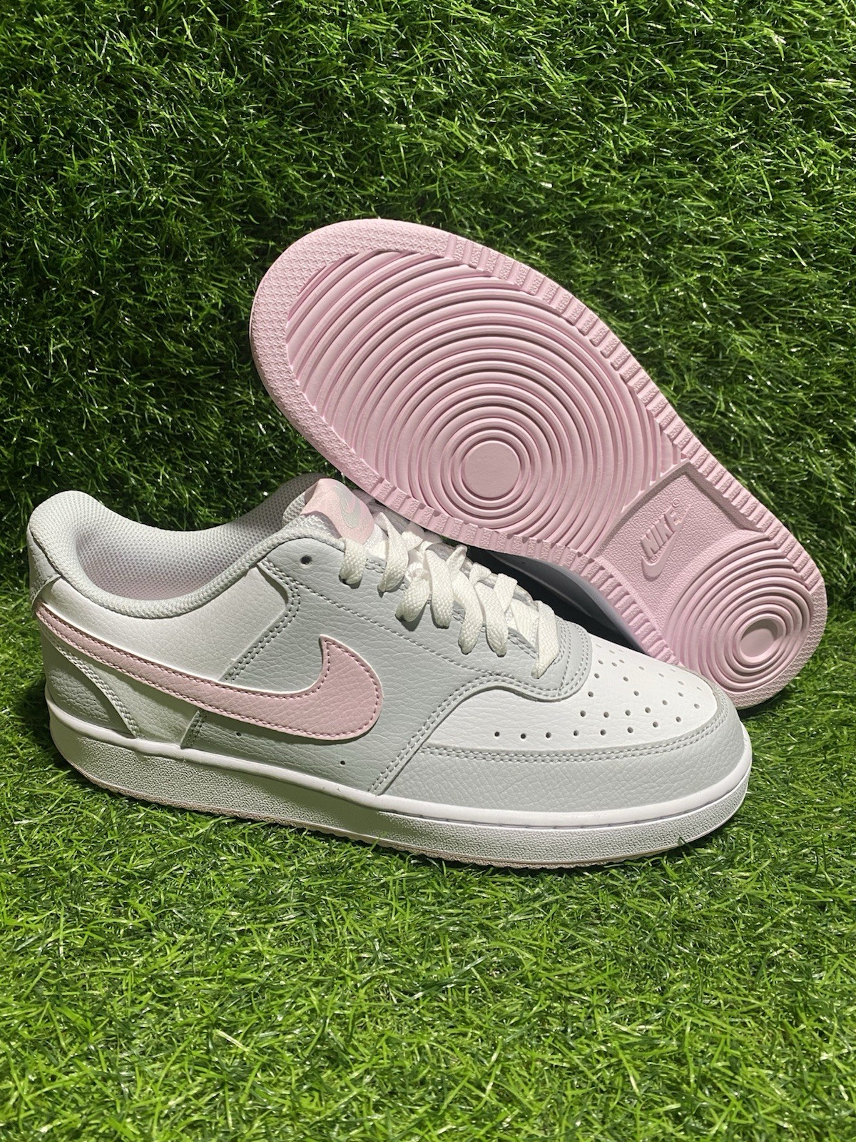 Nike Court Vision LO Pure Platinum Pink Foam White Women’s Size 10 IB4009-043