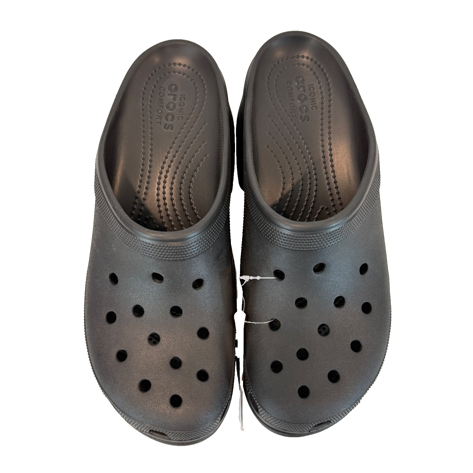Crocs Siren Clog Chunky Black Platform Women’s 13 (Men’s 11) Unisex Y2K Grunge
