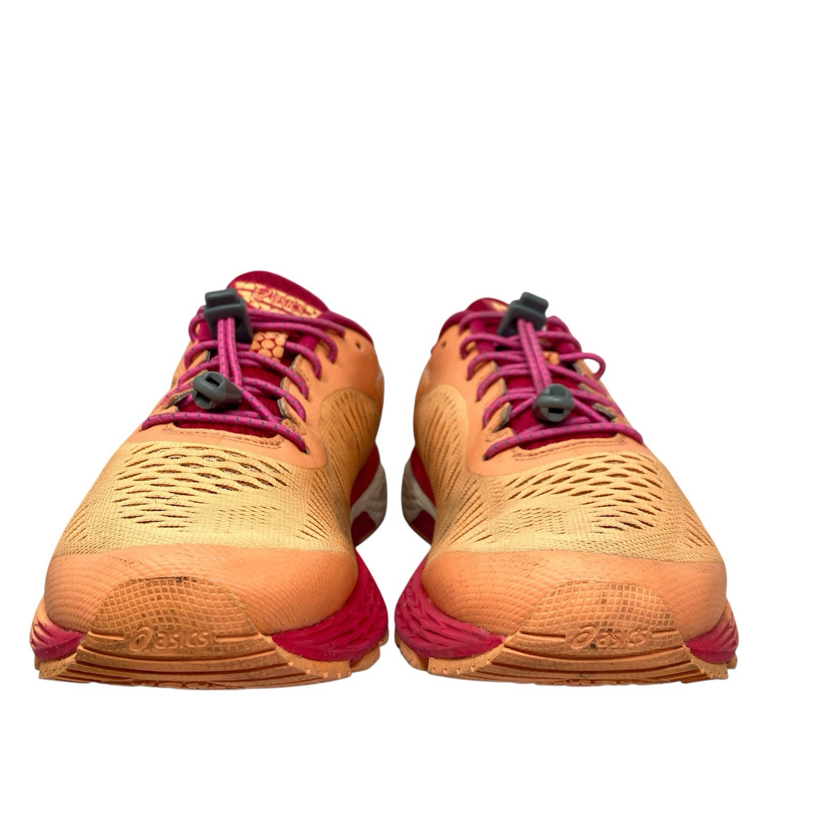 Asics Sneakers Womens 8.5 Orange Gel-Kayano 25 Running Workout Athletic 1012A026