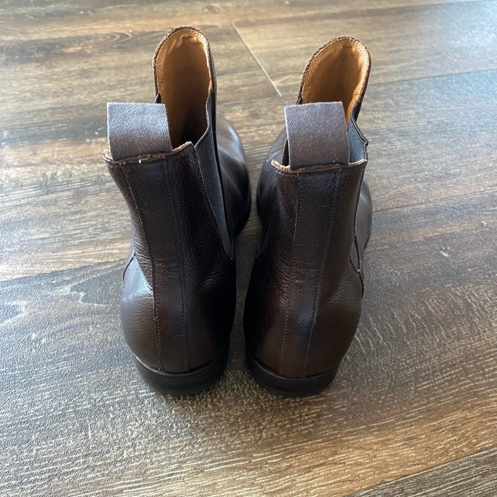 Crockett & Jones Rachel Brown Leather Chelsea Boot Size 7