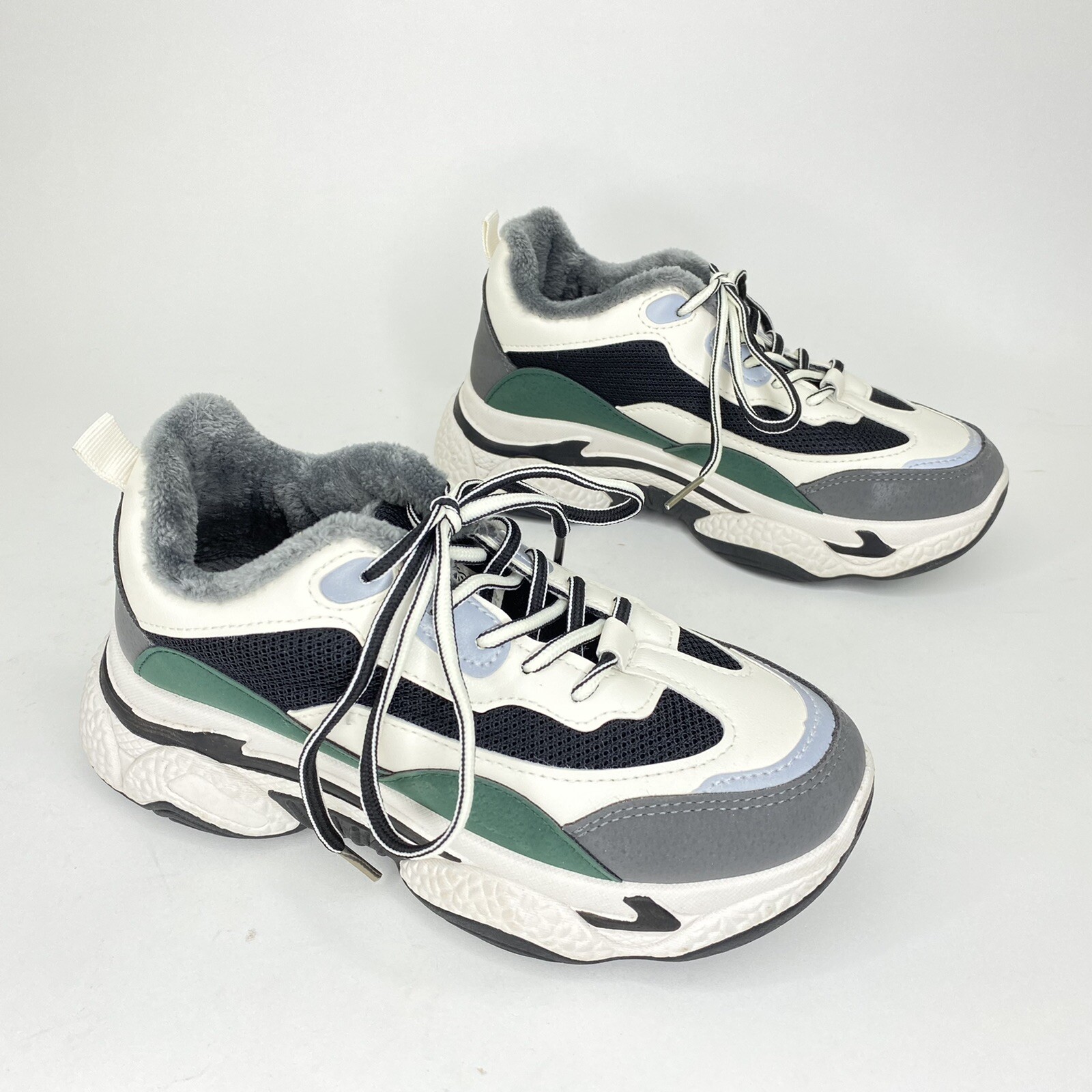 L’Bites AKSPORT Women’s Size 35 (US 4 – 4.5) Athletic Sneakers Chunky Colorblock
