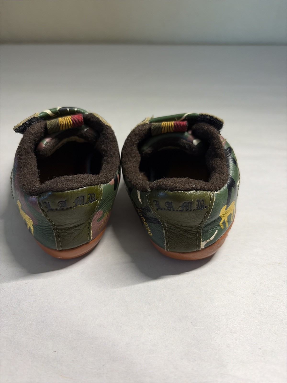 Gwen Stefani Sneaker L.a.m.b Royal baby shoes Rollin’ In Cashmere Camo Sz 2
