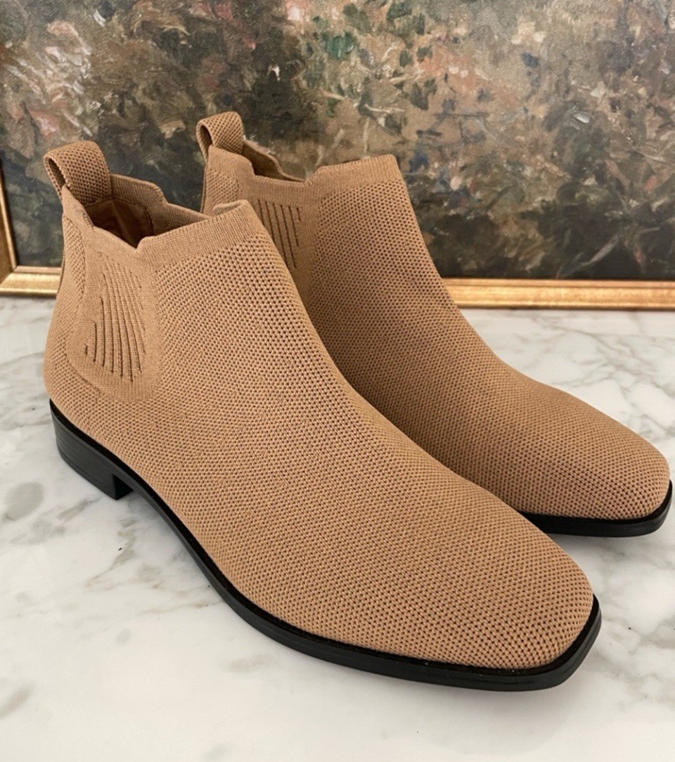VIVAIA Ryan Pro Square Toe Ankle Boots Size 7 Brown Water RPT