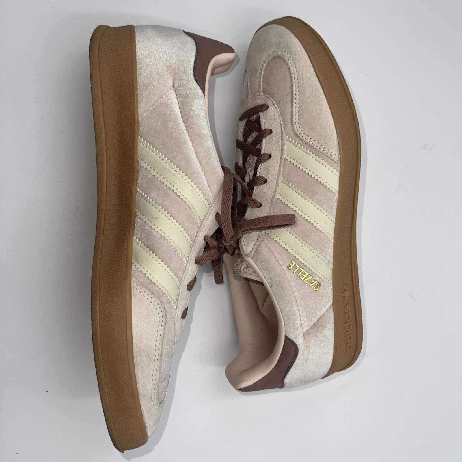 adidas Gazelle Indoor Wonder Quartz Velvet W – JR0232 Women’s Shoes No Box