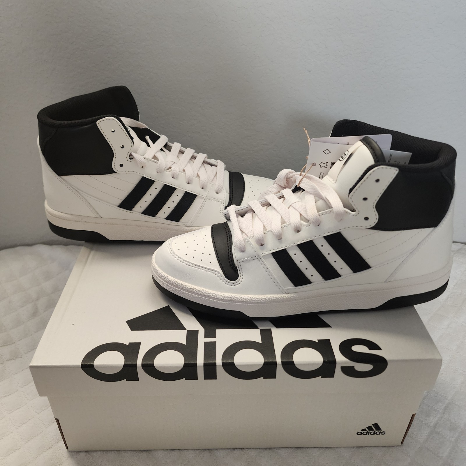 Adidas Break Start Mid Women’s Basketball Shoe White Sneaker 7