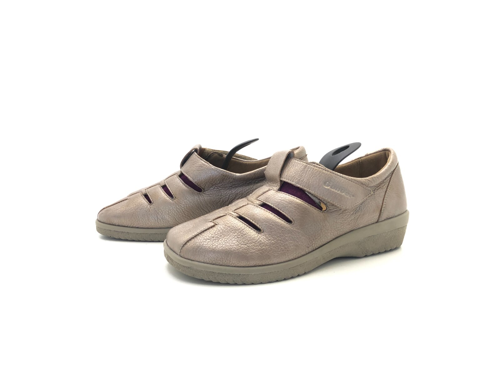 Ganter ladies loafers slip on loafers casual grey size 37 (UK 4)